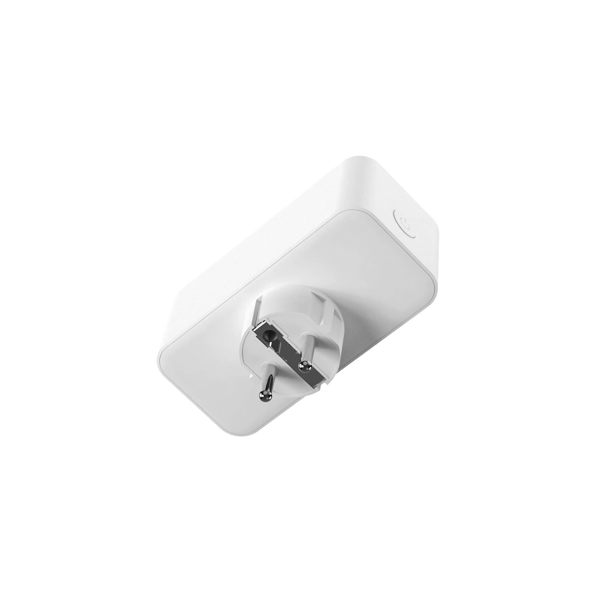Tomada dupla WIFI MUVIT 16A c/medidor de consumo - 18