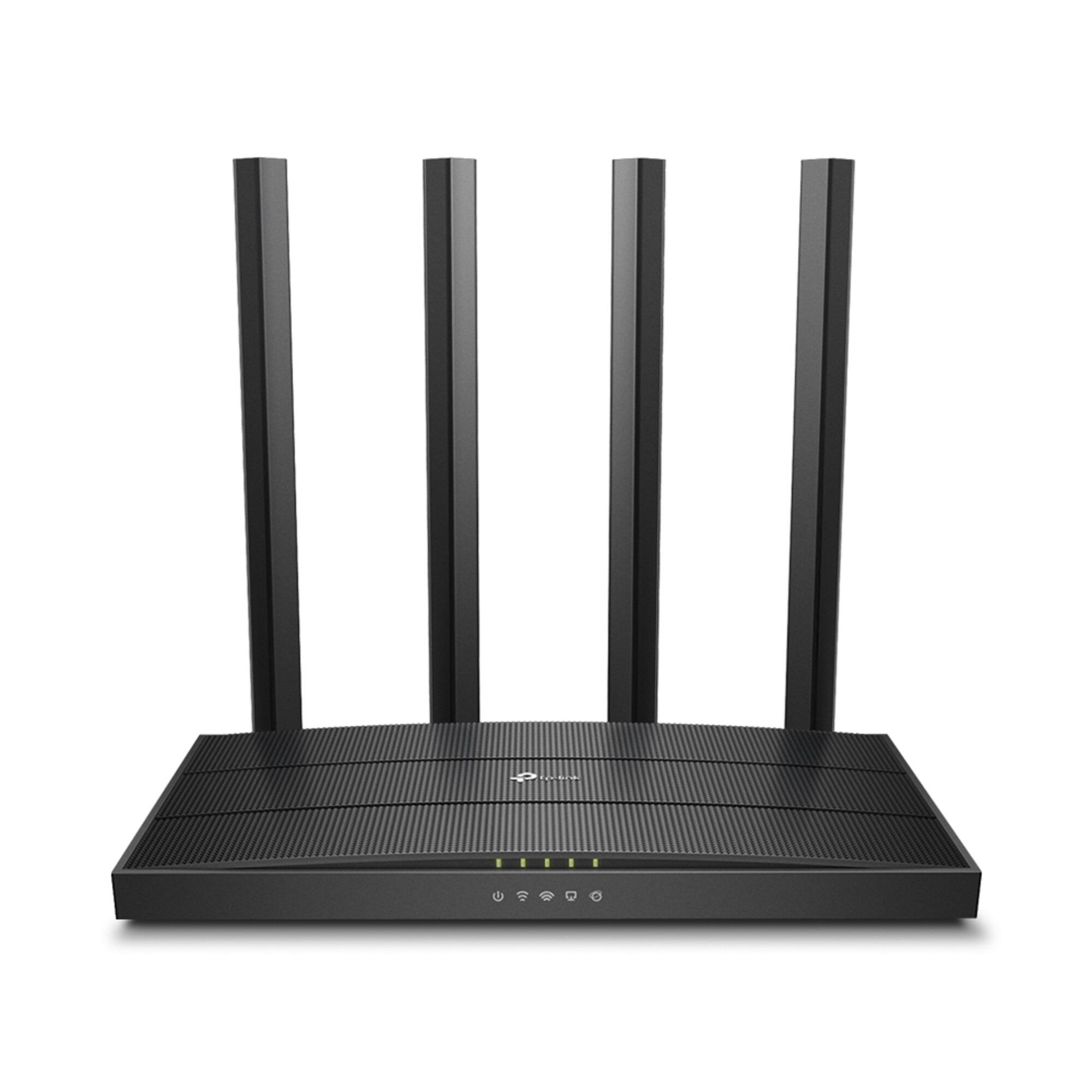 View of Router Wi-Fi Archer C6, Doble Banda AC1200, MU-MIMO, Beamforming ...