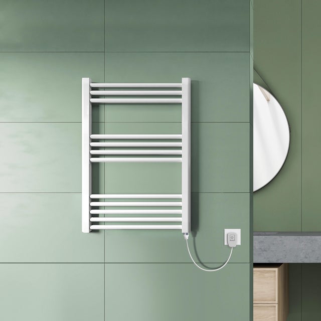 Radiador Toallero Eléctrico ROINTE Elba CLV 300W Blanco