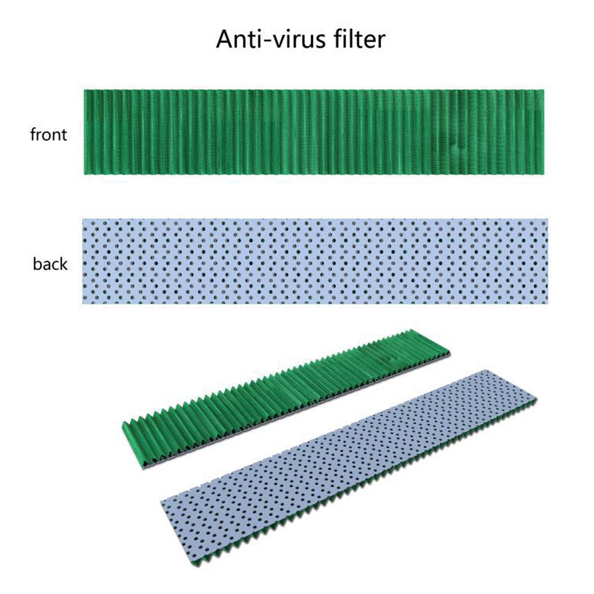 Pack de 2 filtros universales A/A anti bacterias virus - 4