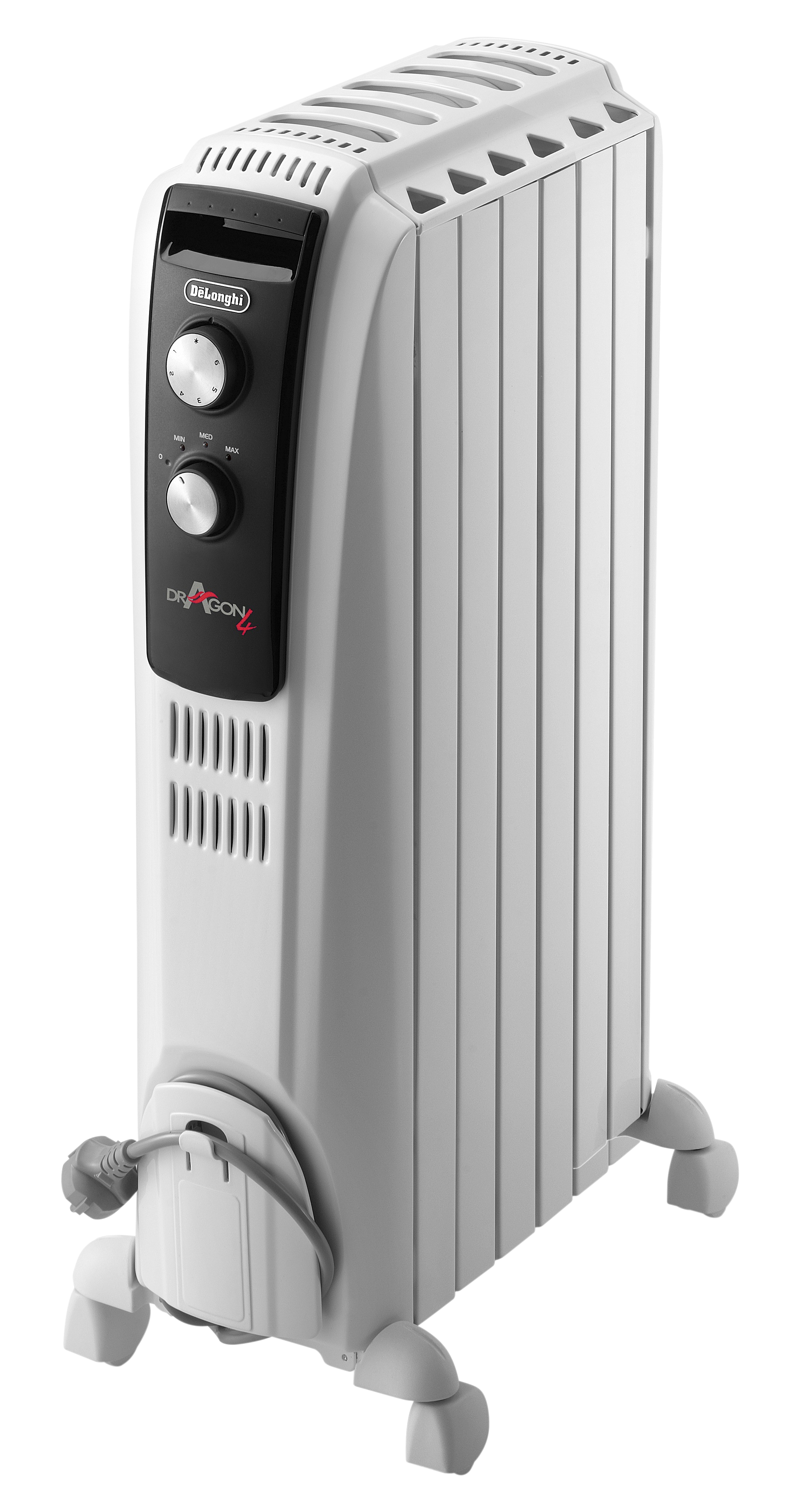 Radiador de aceite delonghi dragón-4 1500w gris