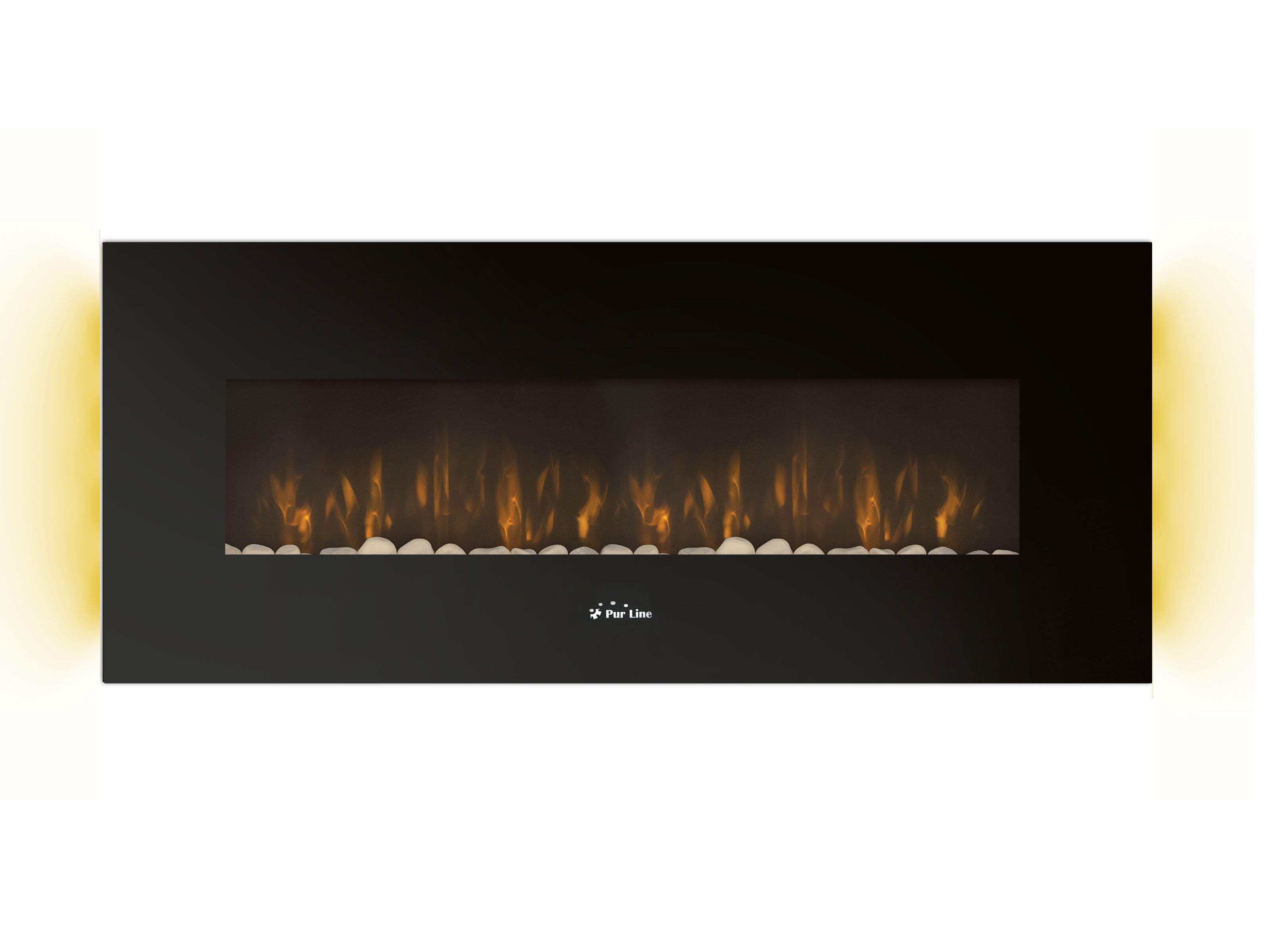 Chimenea eléctrica PURLINE CHE-500 2000 w negro - 4