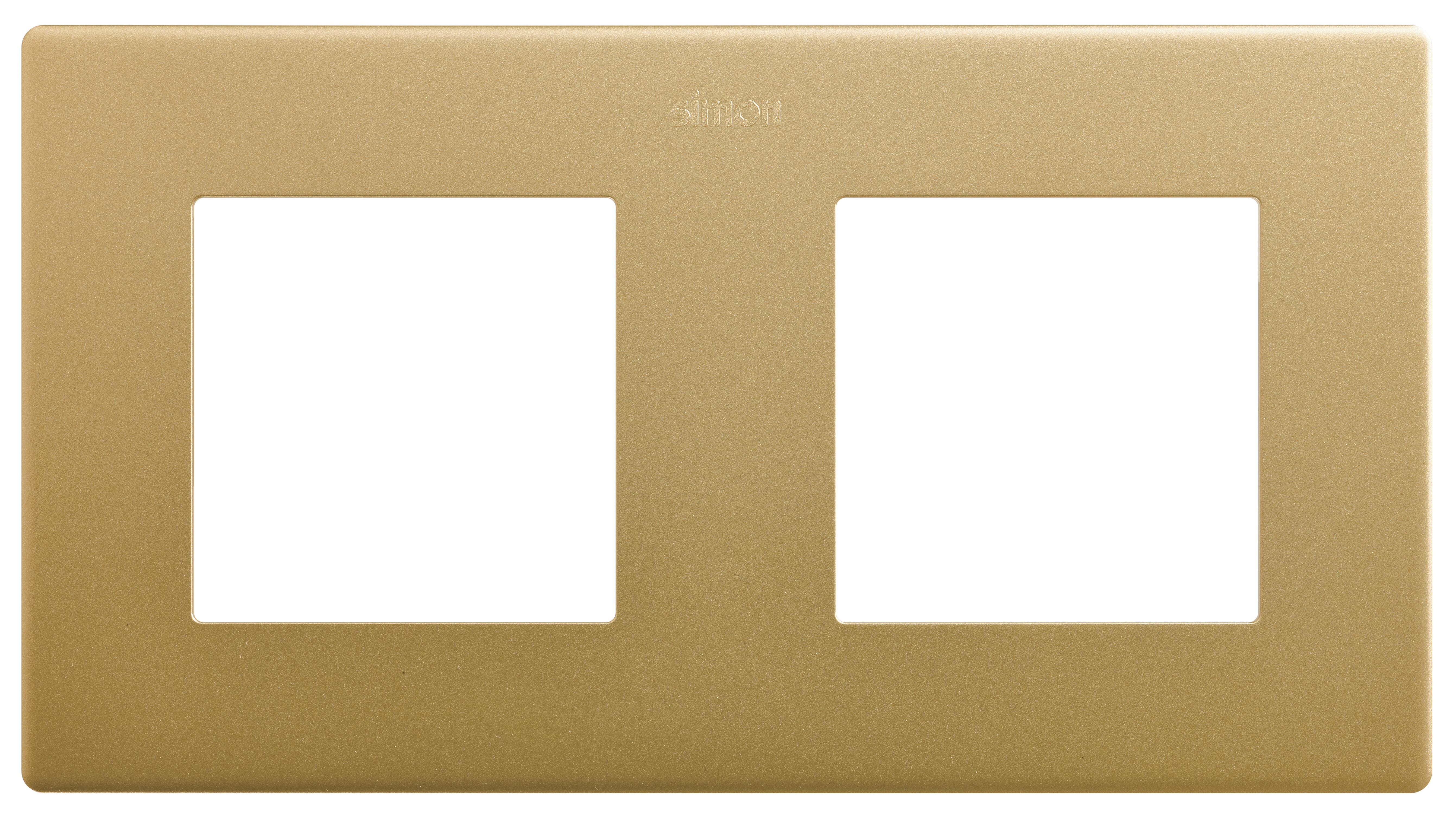 Marco doble simon 270 color oro
