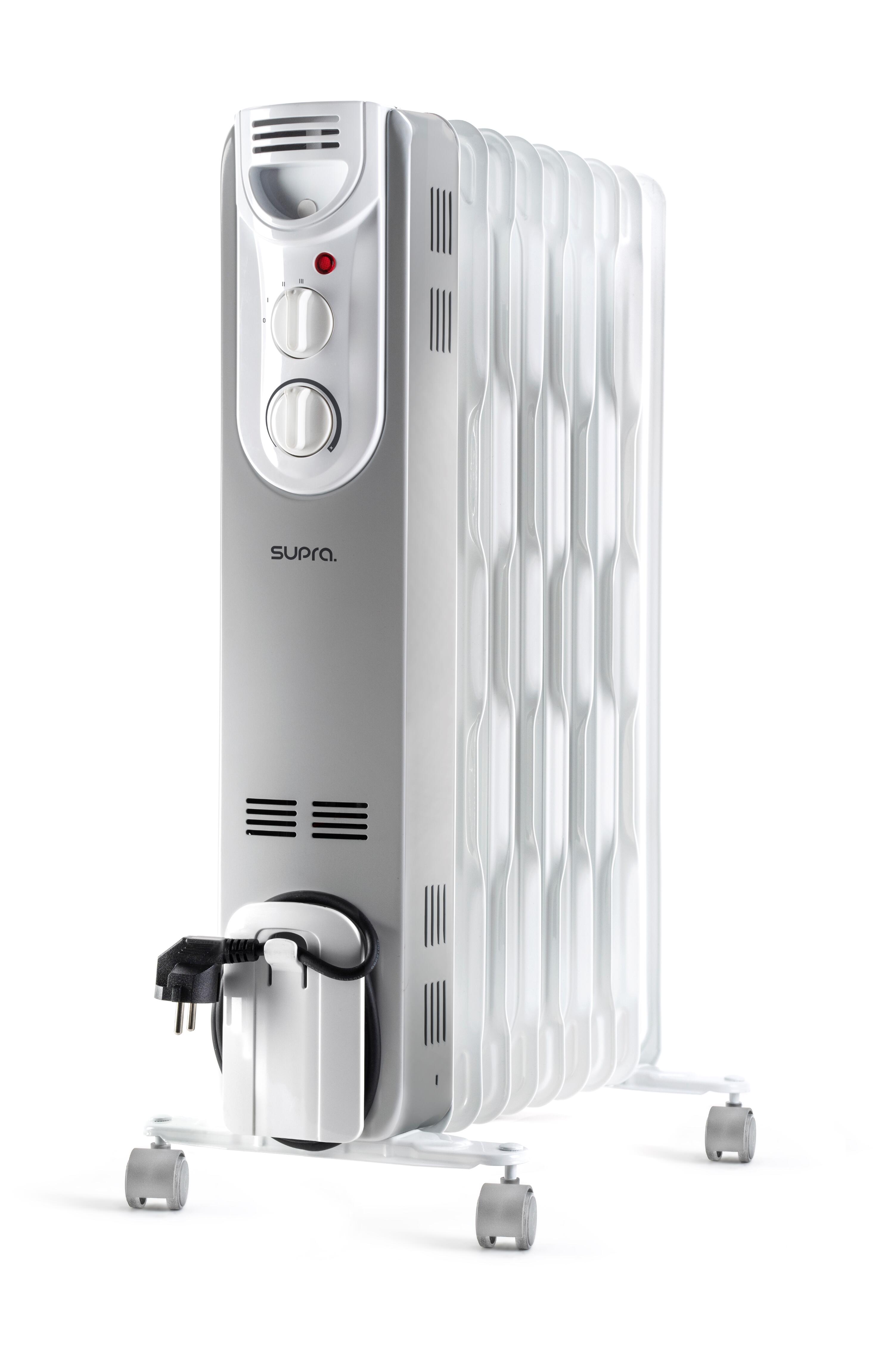 Supra Radiador De Aceite Orso De 2000W De Potencia Blanco , Leroy Merlin