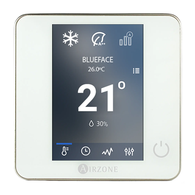 Termostato inteligente Bluezero blanco Airzone