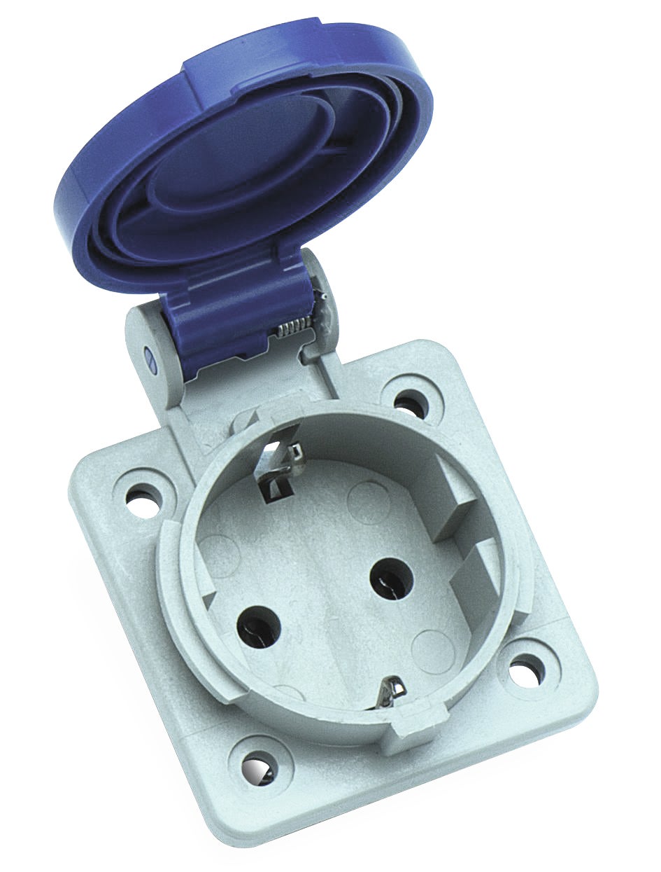 Presa Schneider Electric 16A 2P+T A Vite, Incasso, Colore Antracite, Sicura E Affidabile