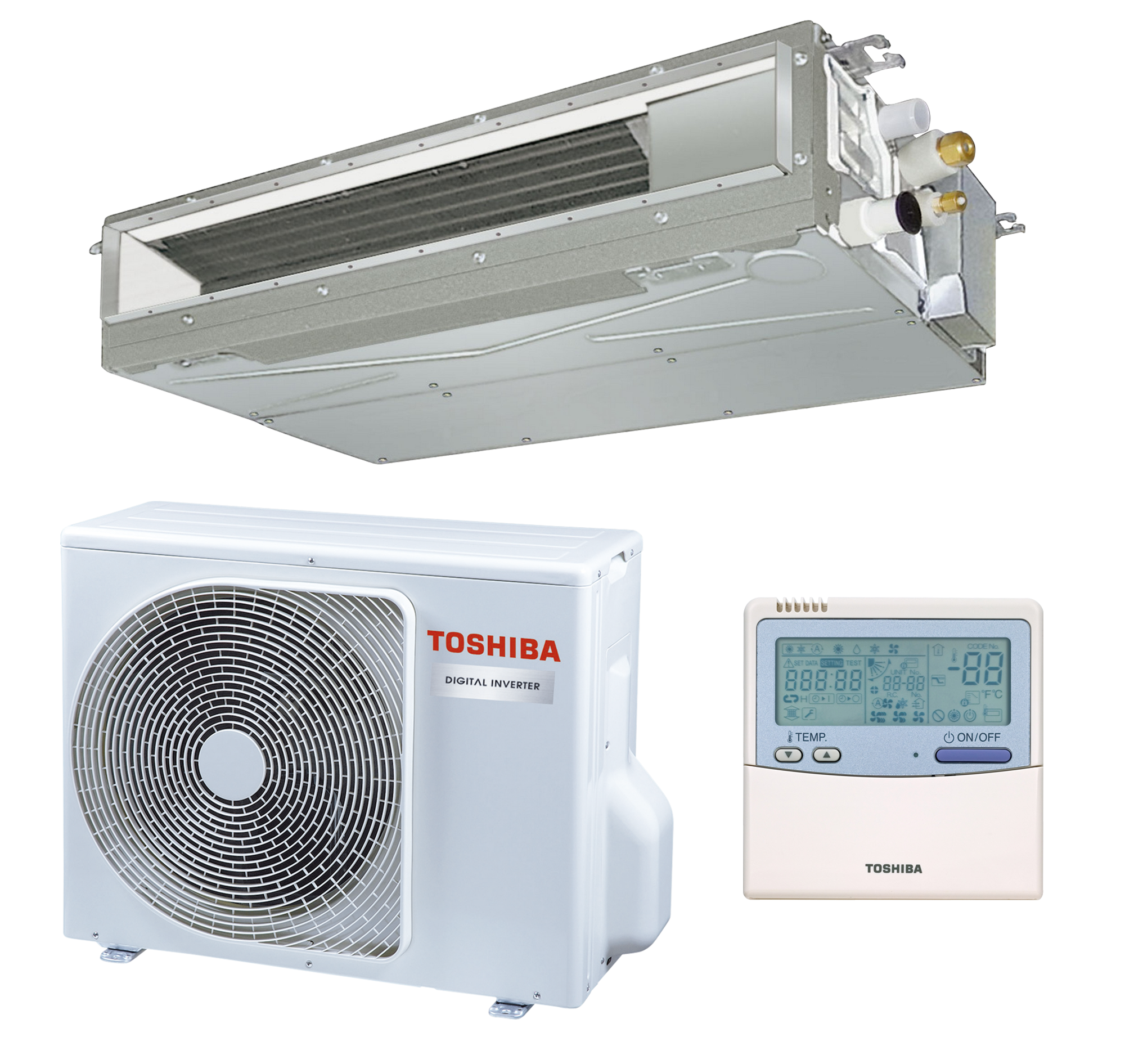 Aire acondicionado conductos toshiba spa di 56 4300 fg