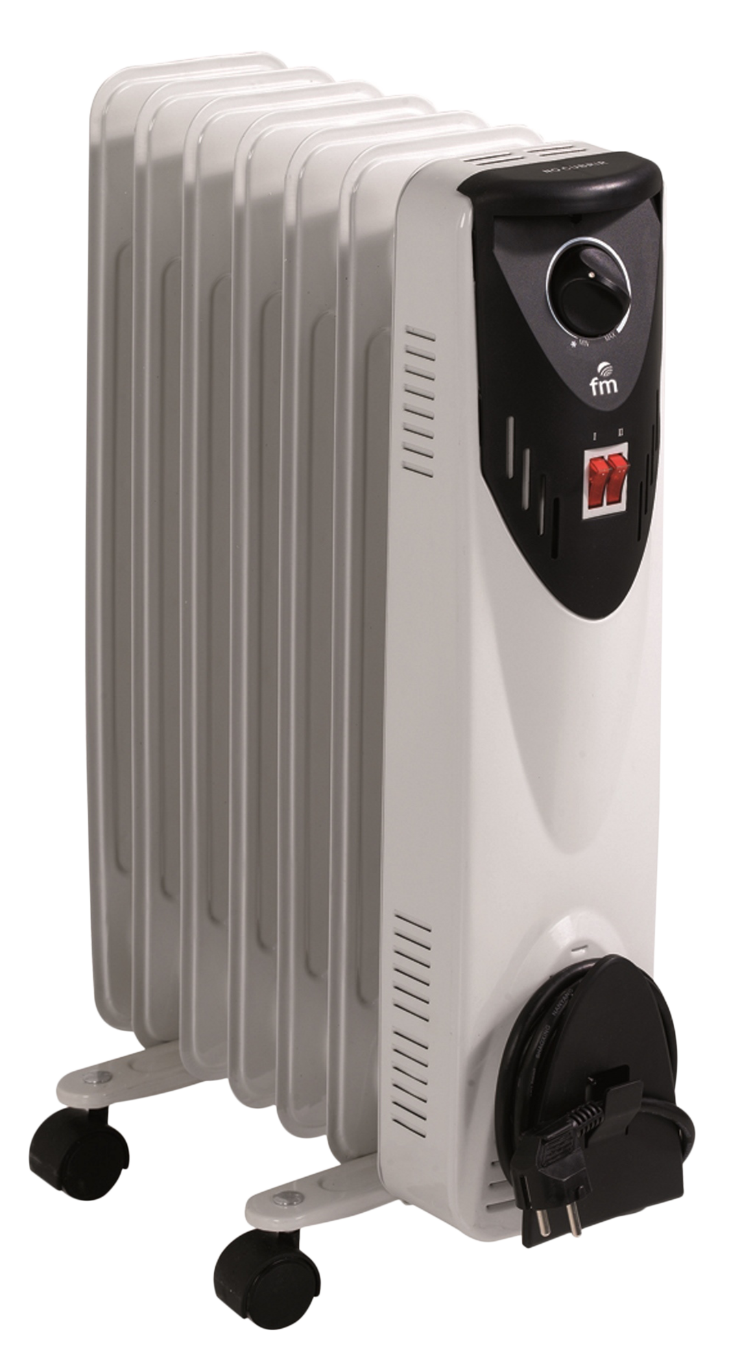 Fm Radiador De Aceite Br-20 2000W Blanco , Leroy Merlin
