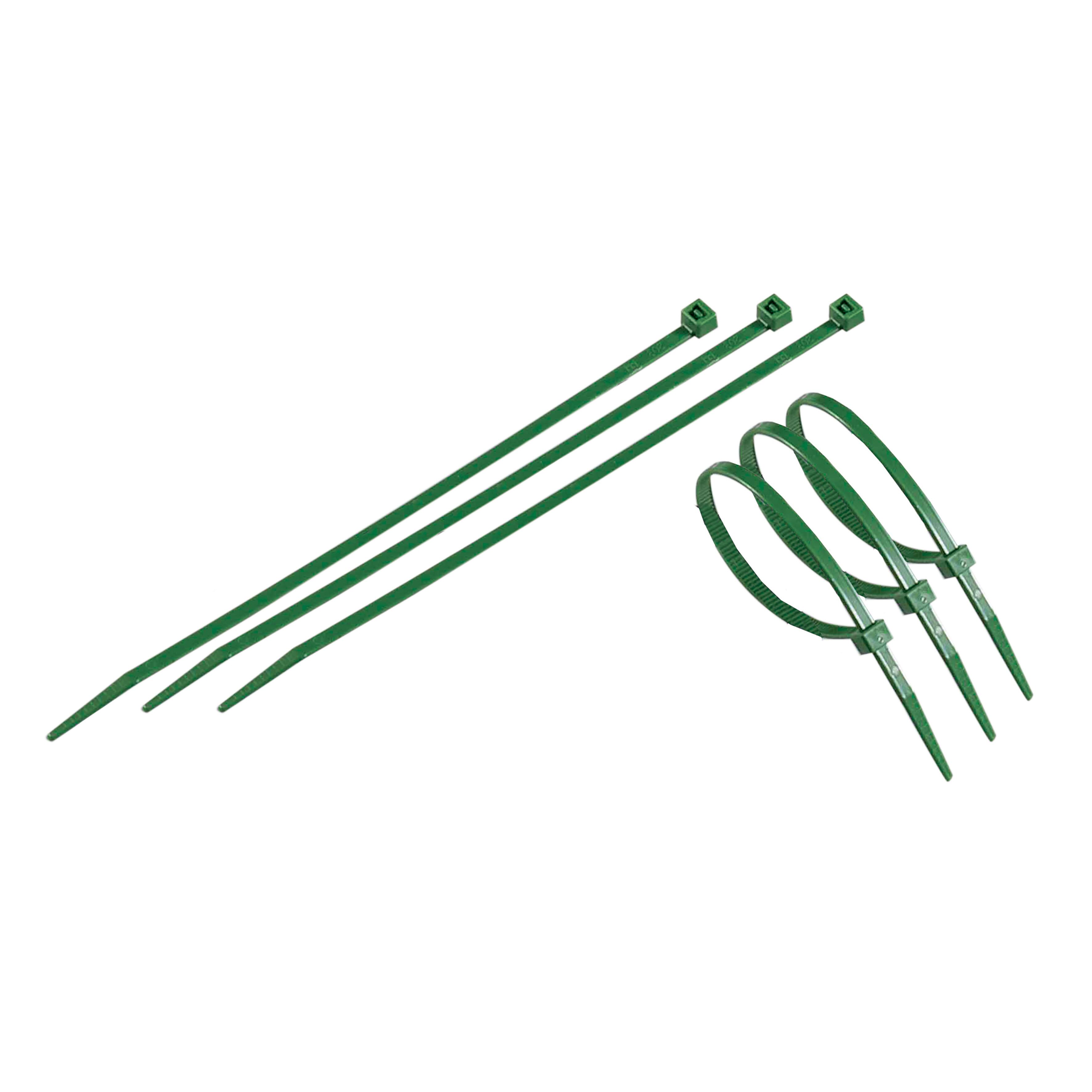 Fascetta per occultamento Garden verde 50 pezzi - 2