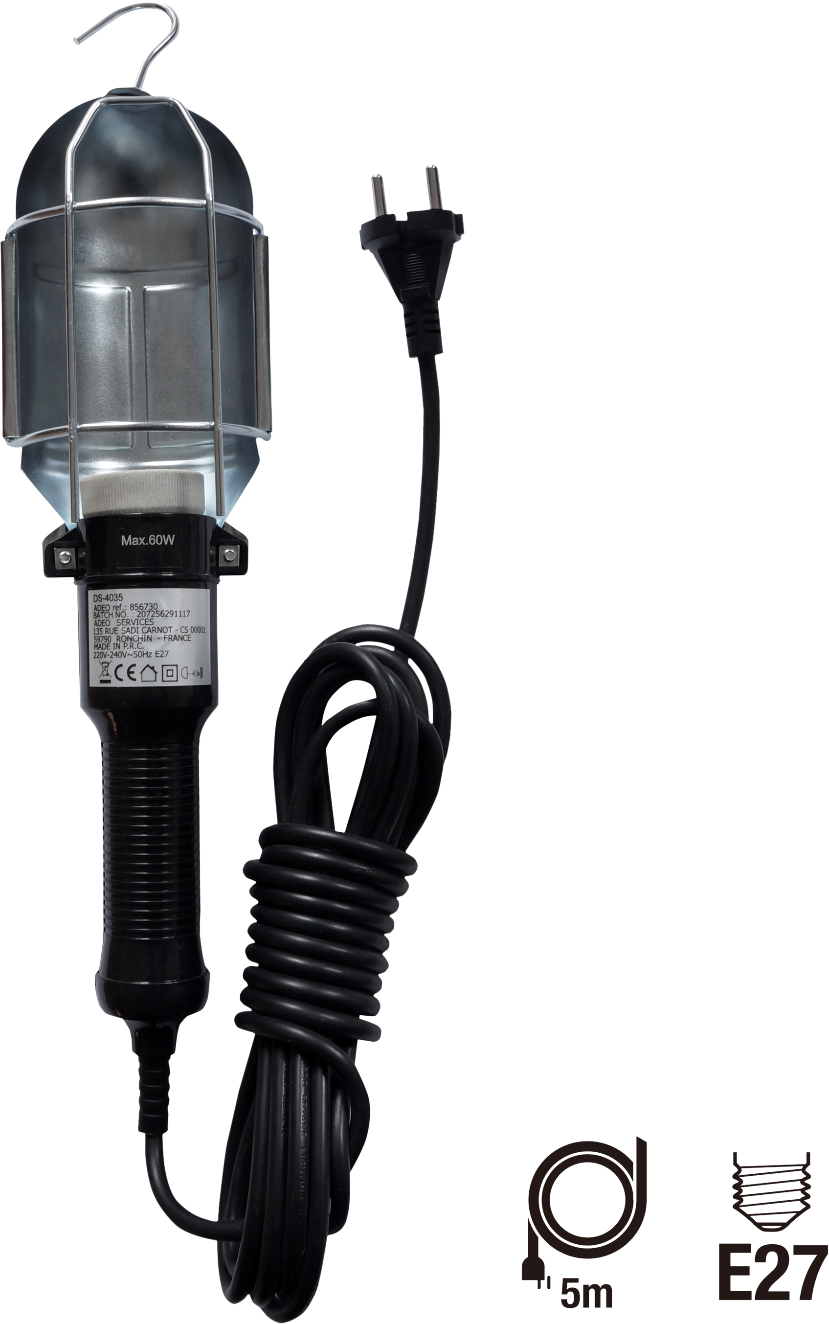 Lanterna de trabalho de lâmpada LEXMAN - 13