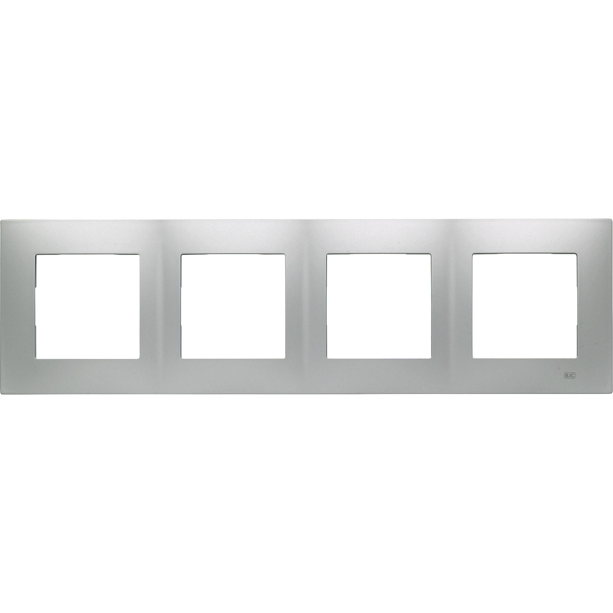 Marco cuádruple viva plata