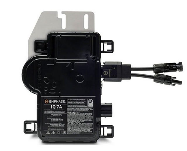 Microinversor ligado à rede monofásico ENPHASE IQ7A 350W- Cabos a parte
