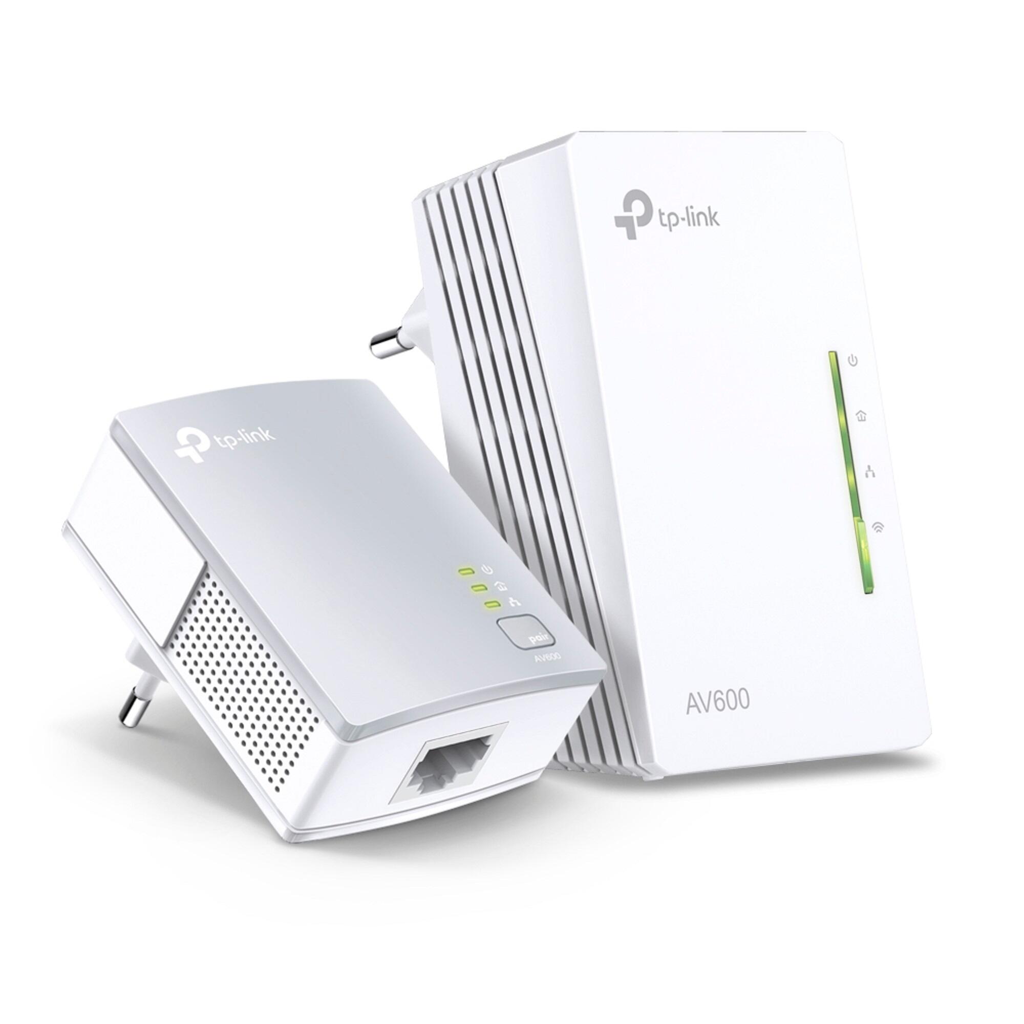 Adattatore cpl TP-LINK AV600 powerline starter kit estensione - 4