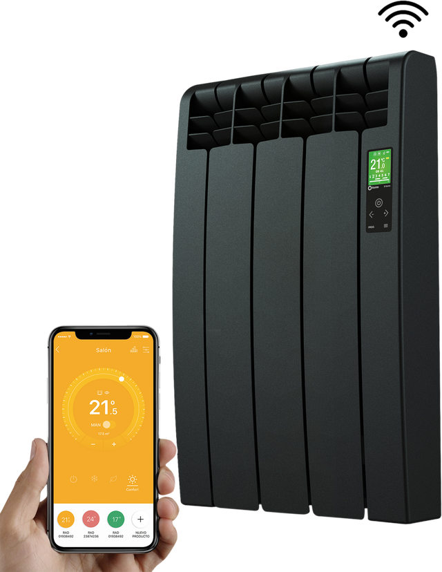 Emissor térmico ROINTE SÉRIE D PRETO 330W