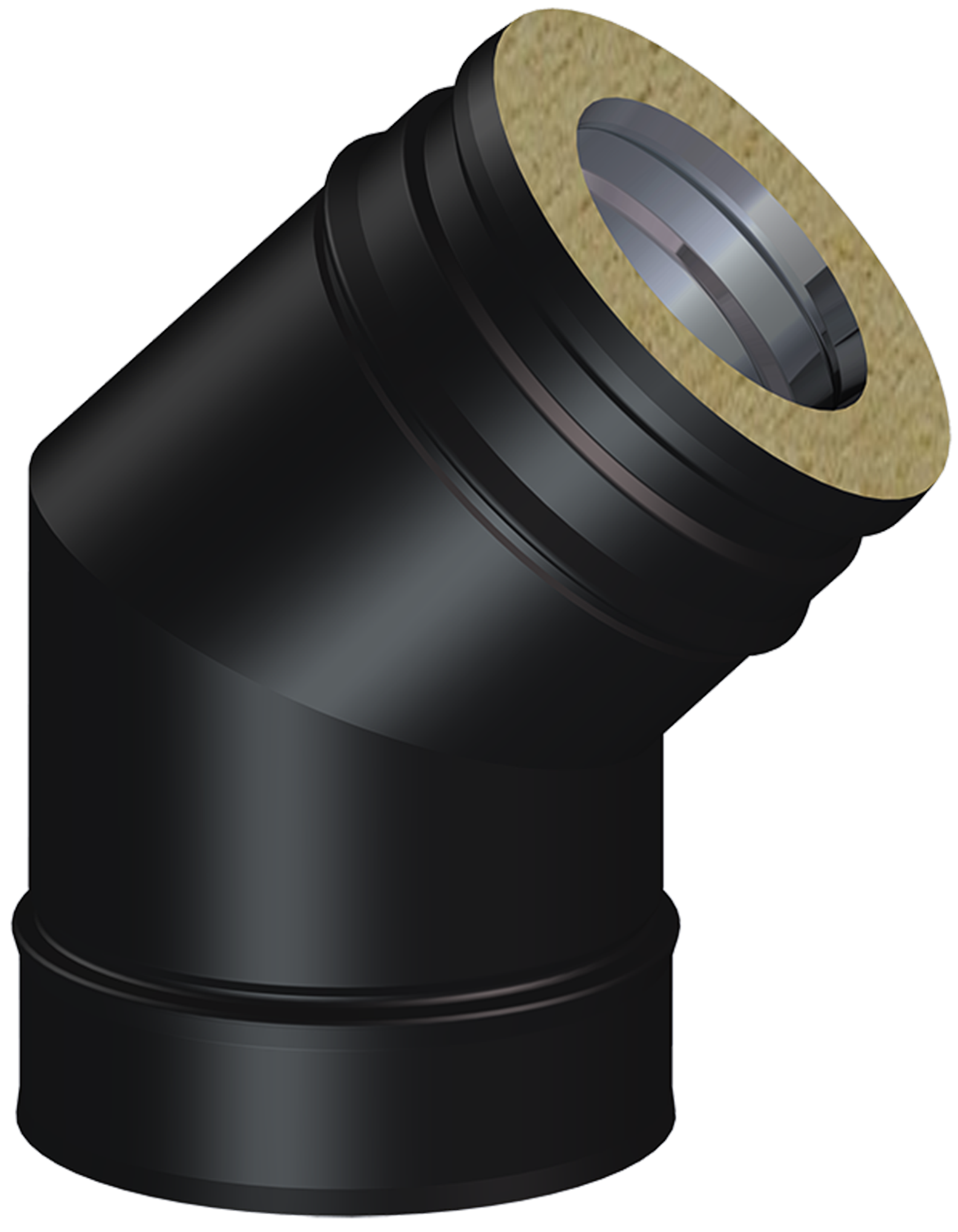 Codo 45º dw neg 316l/glv ø80.