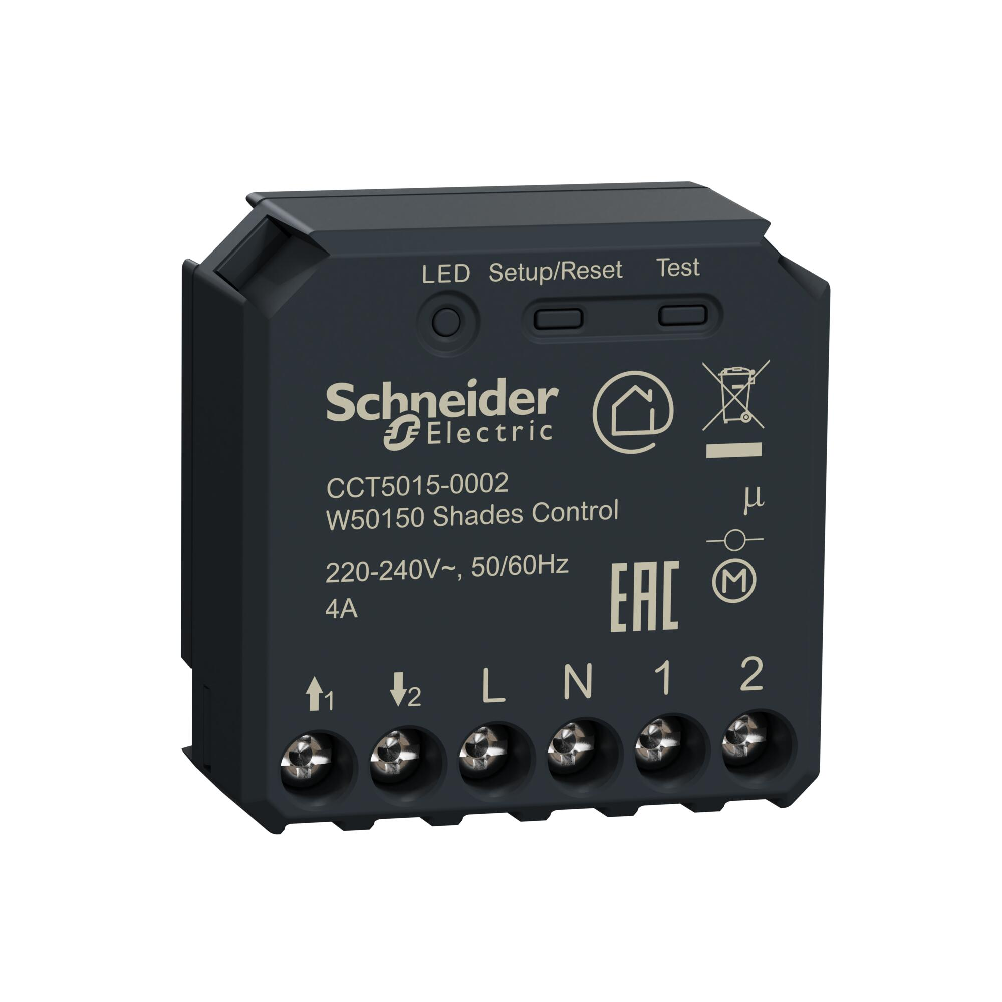 Micromódulo interruptor de persianas schneider new unica wiser