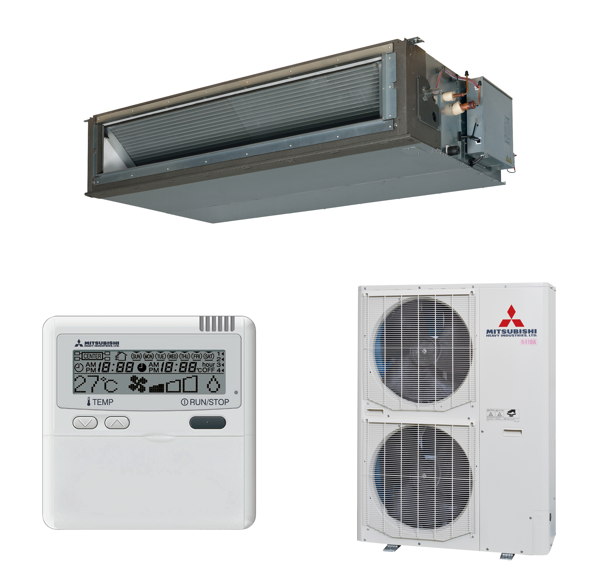 Aire acondicionado conductos fdu200vs mitsubishi 17200 fg