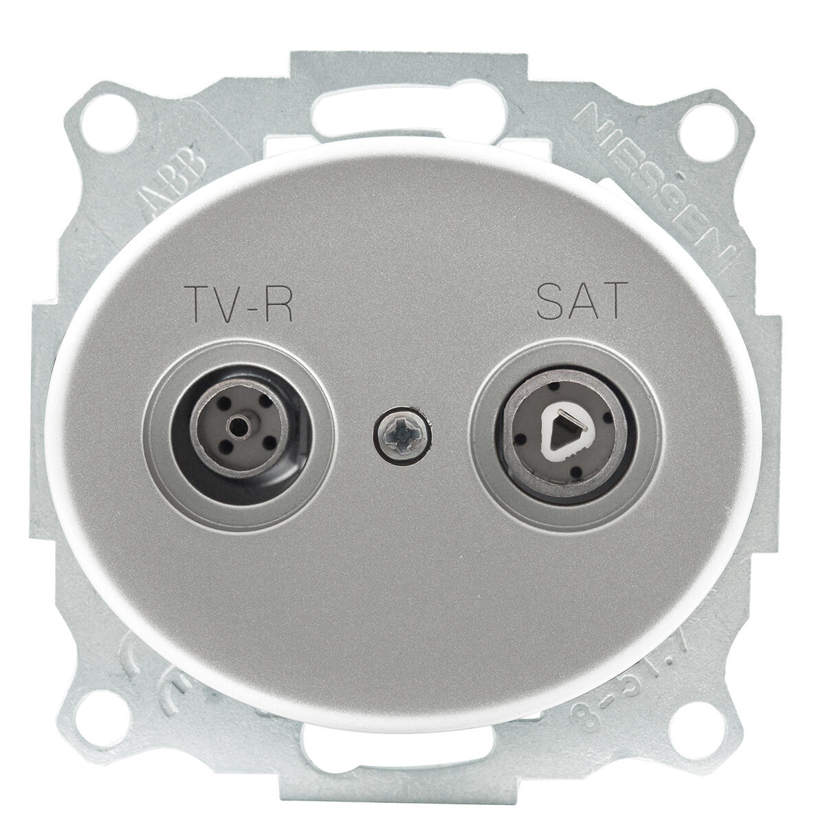 Toma De TV Coaxial Tipo F Módulo Vimar Línea 1 Cáñamo 30318.C