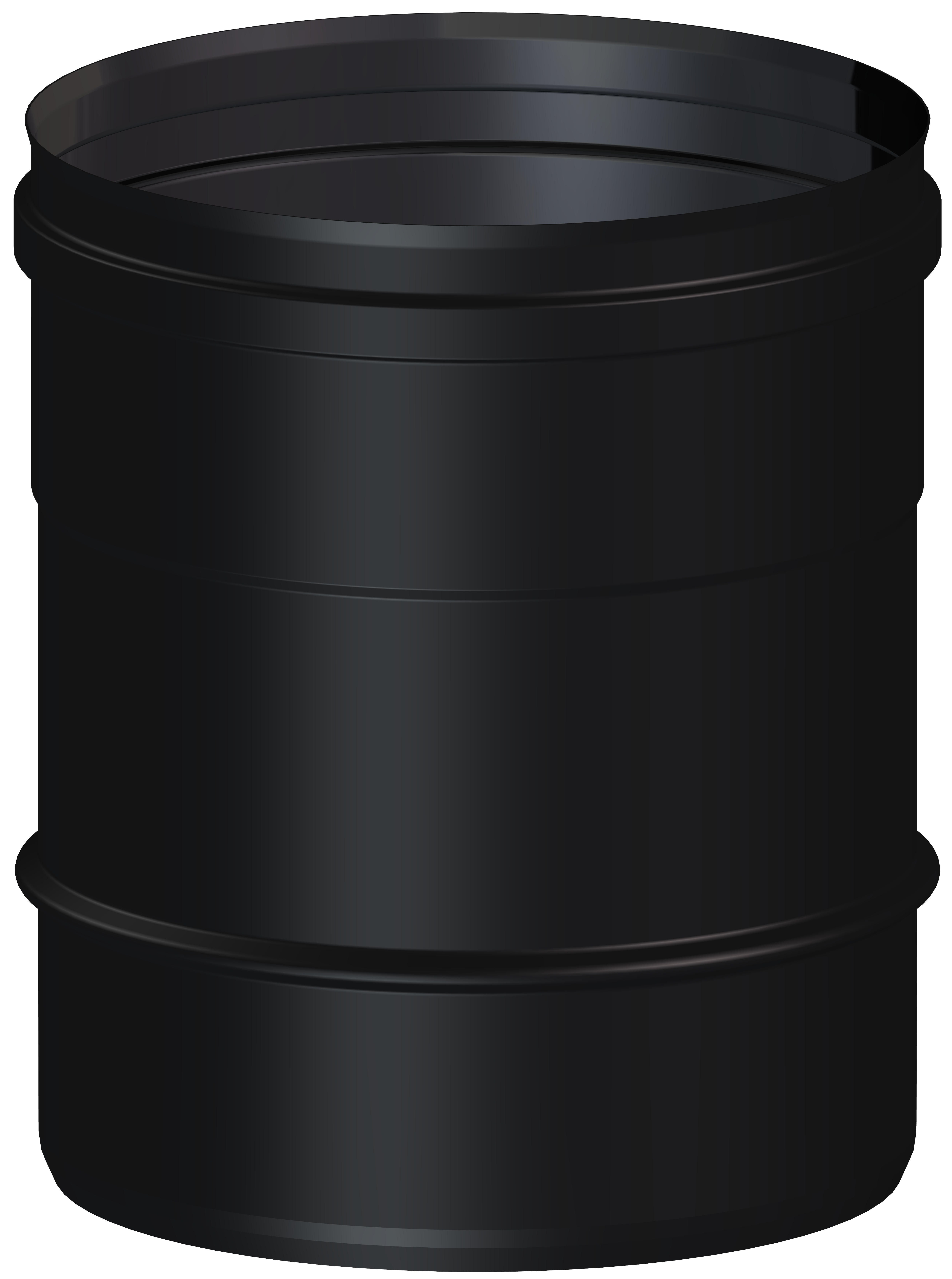 Manguito m-h sw black 316l ø200