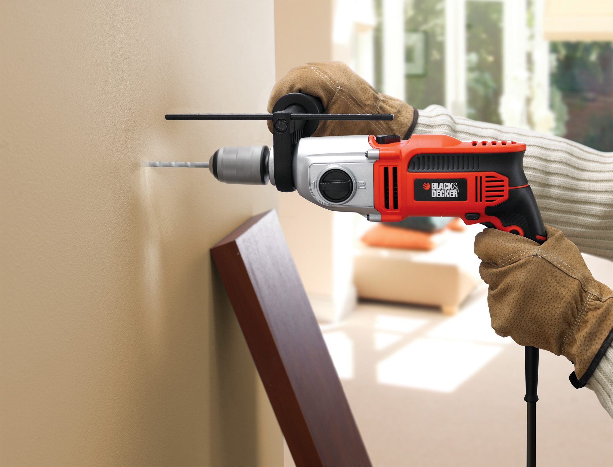 Berbequim com fio BLACK + DECKER KR824K-QS 850W - 3