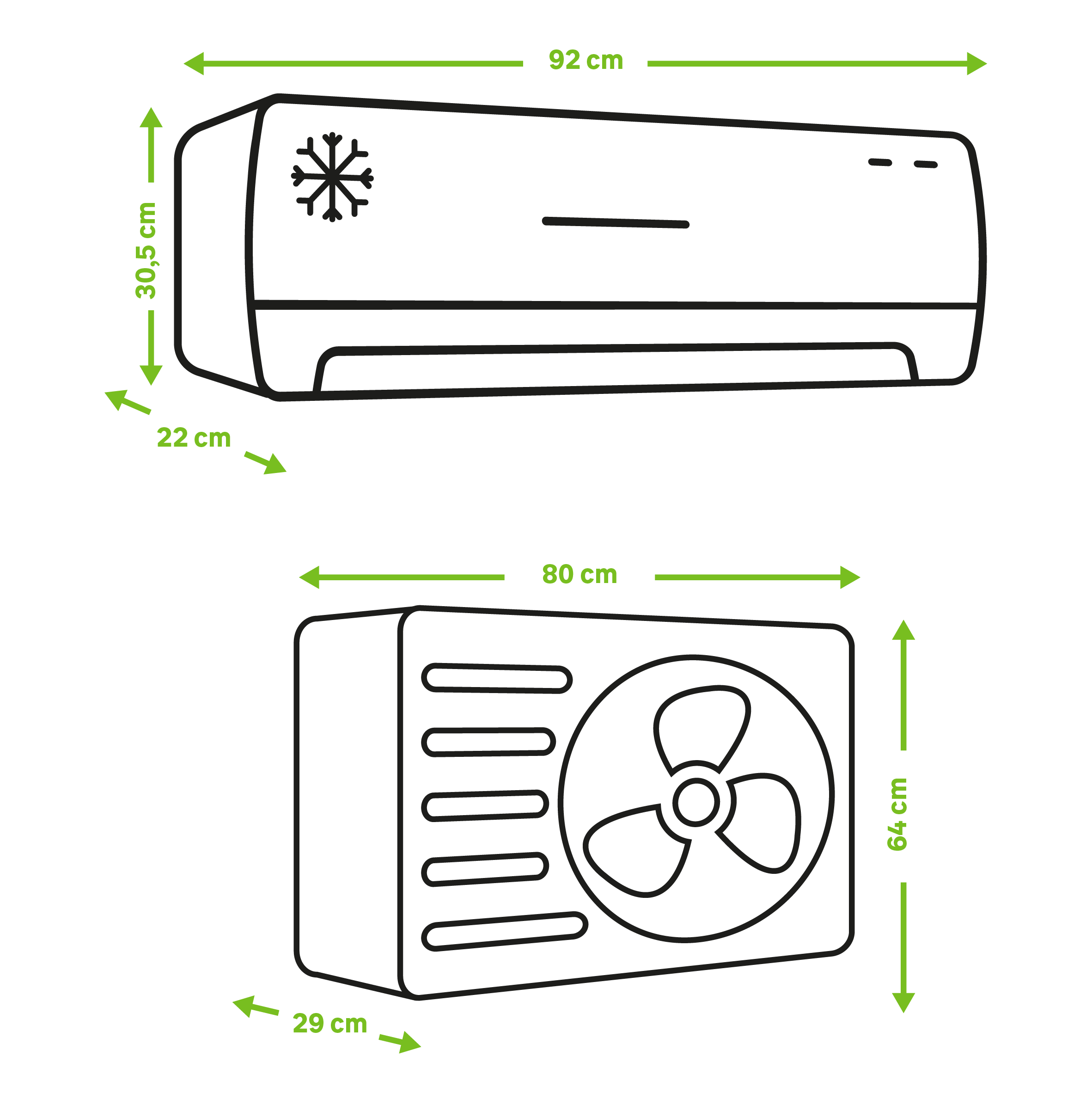 Ar condicionado fixo (1X1) MITSUBISHI DIAMOND SRK25ZSX-W 9000BTU - 5
