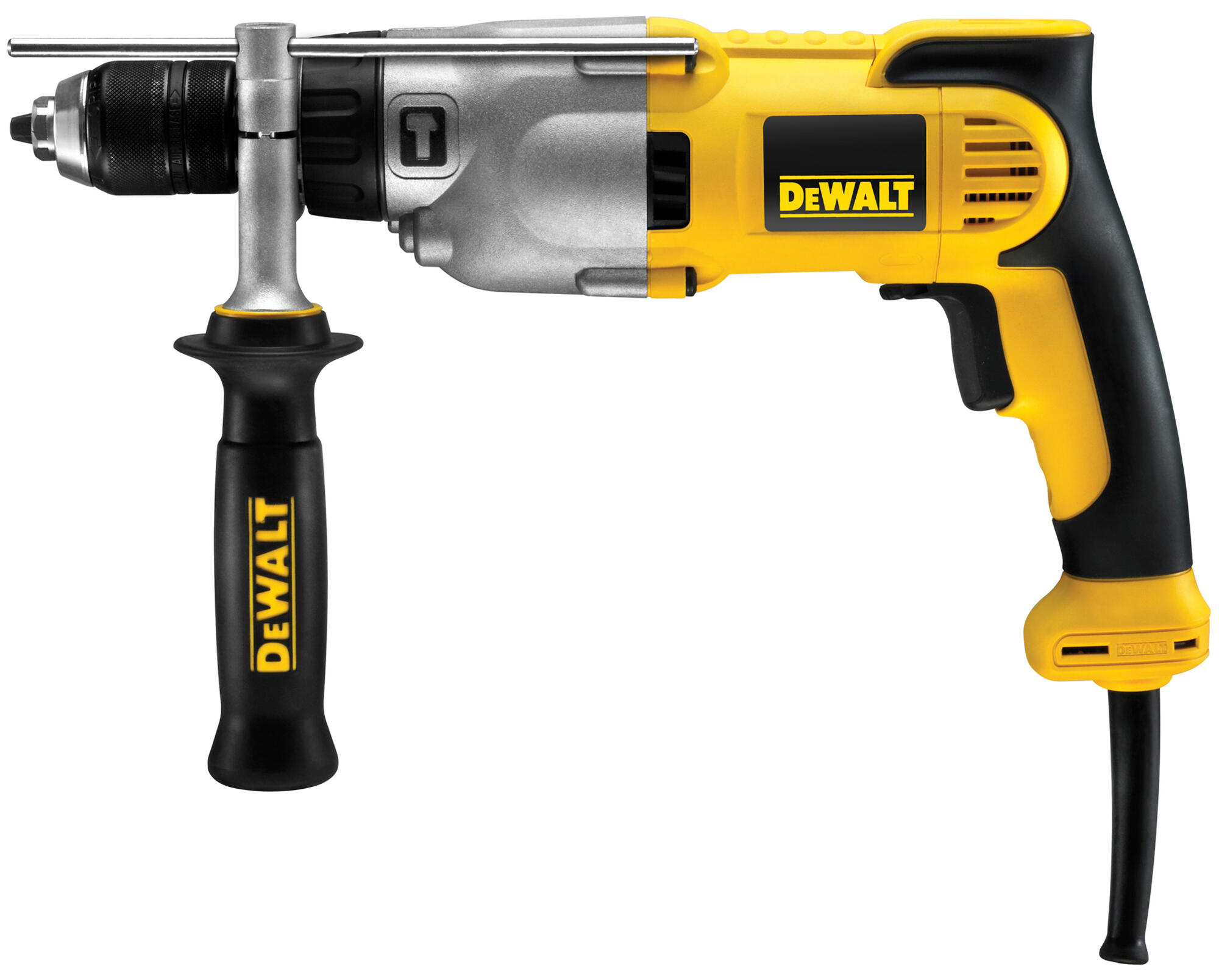 Taladro percutor con cable dewalt dwd524ks de 1100w + maletín