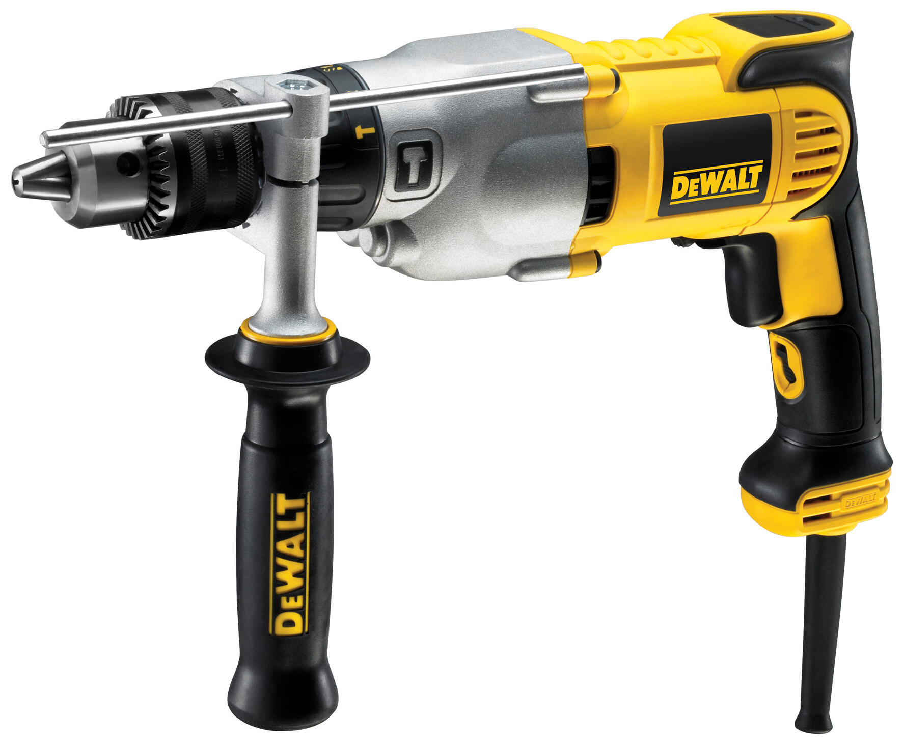 Taladro con cable dewalt d21570k-qs de1300w + maletín