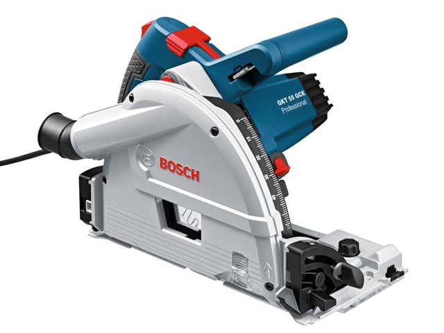 Scie circulaire plongeante filaire BOSCH PROFESSIONAL GKT 55 GCE, 1400 W, 165 mm