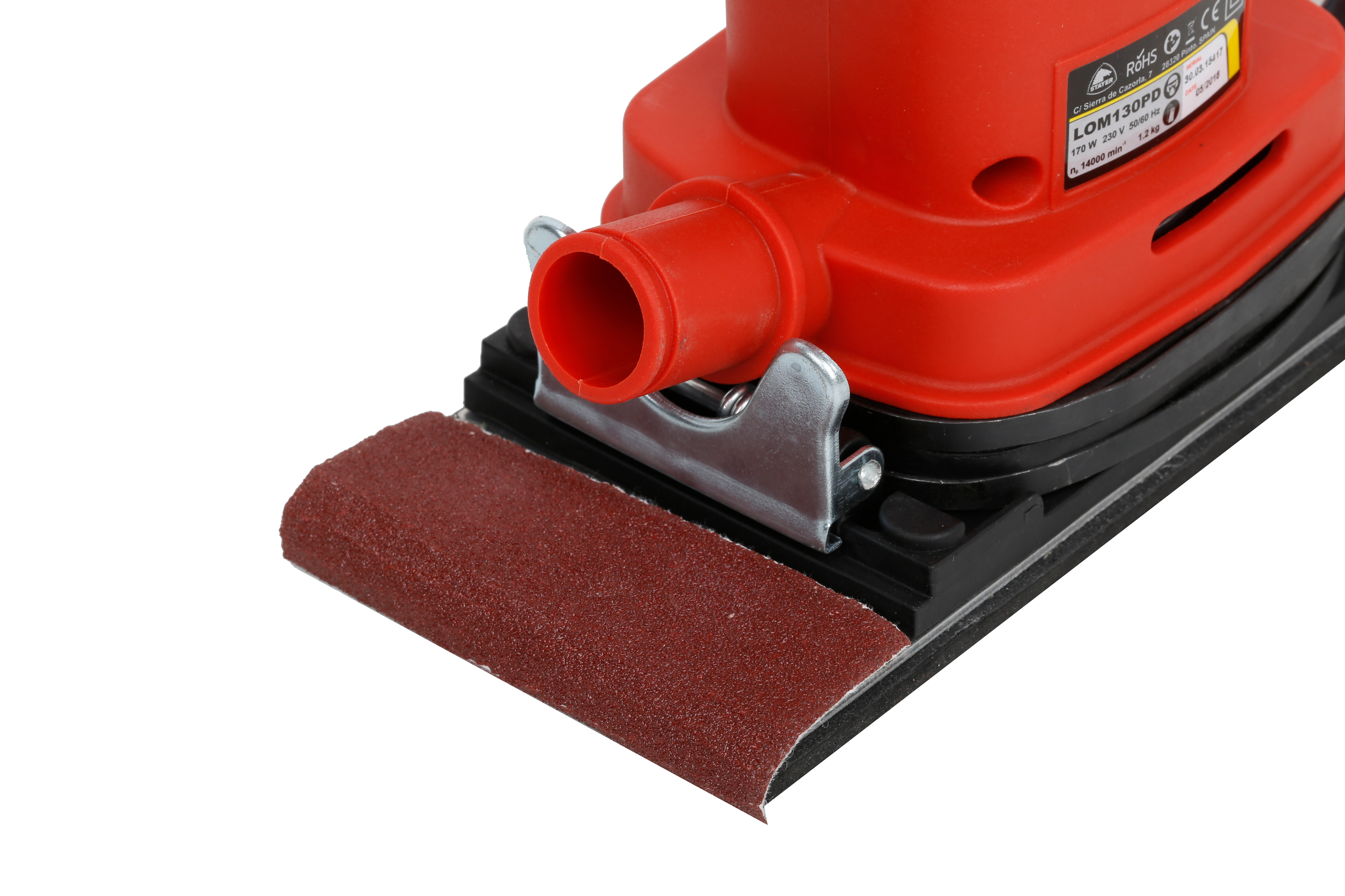 Lixadora vibratória STAYER LOM130PD - 9
