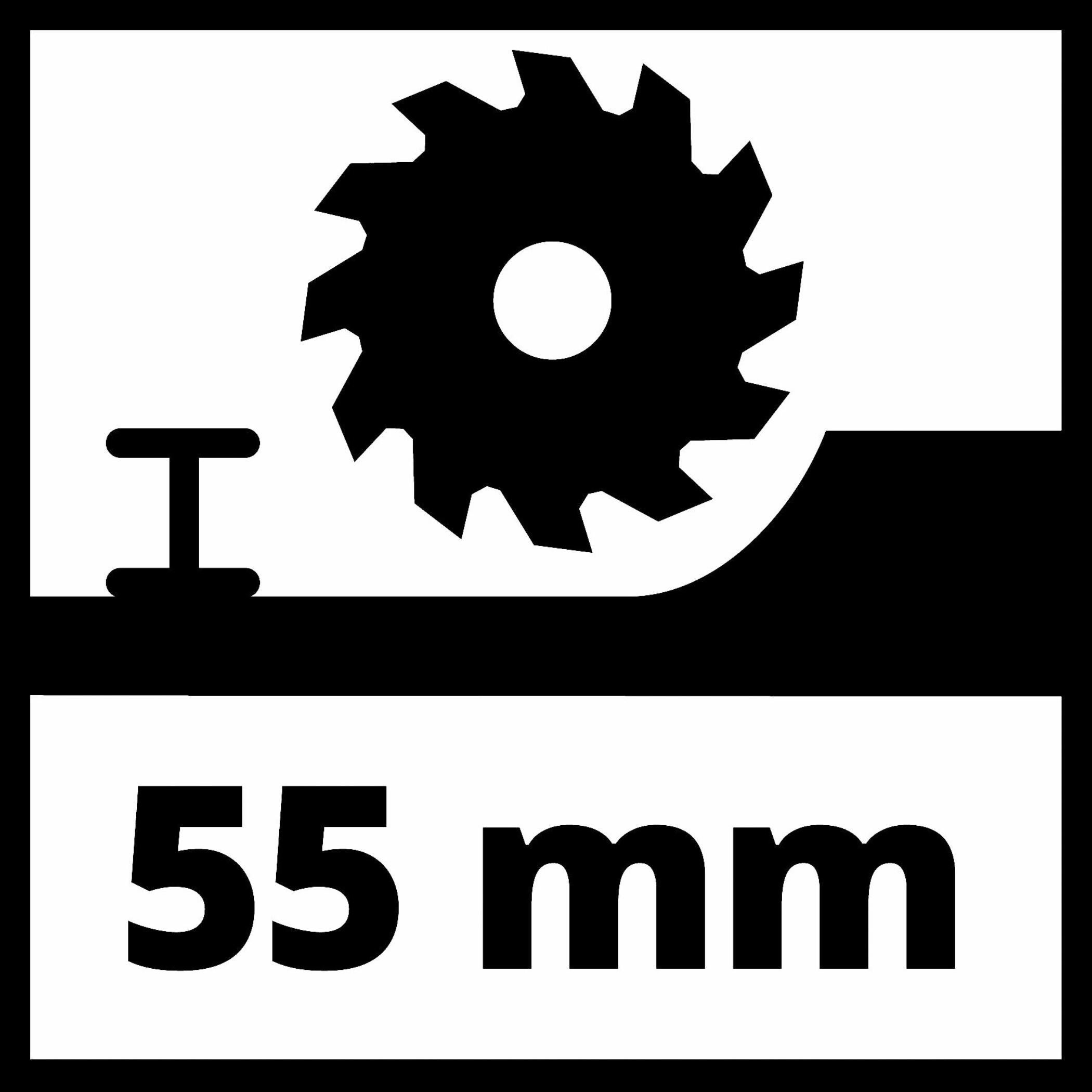 Sierra circular EINHELL TC-CS - Potencia 1250 W ø 165mm - 3