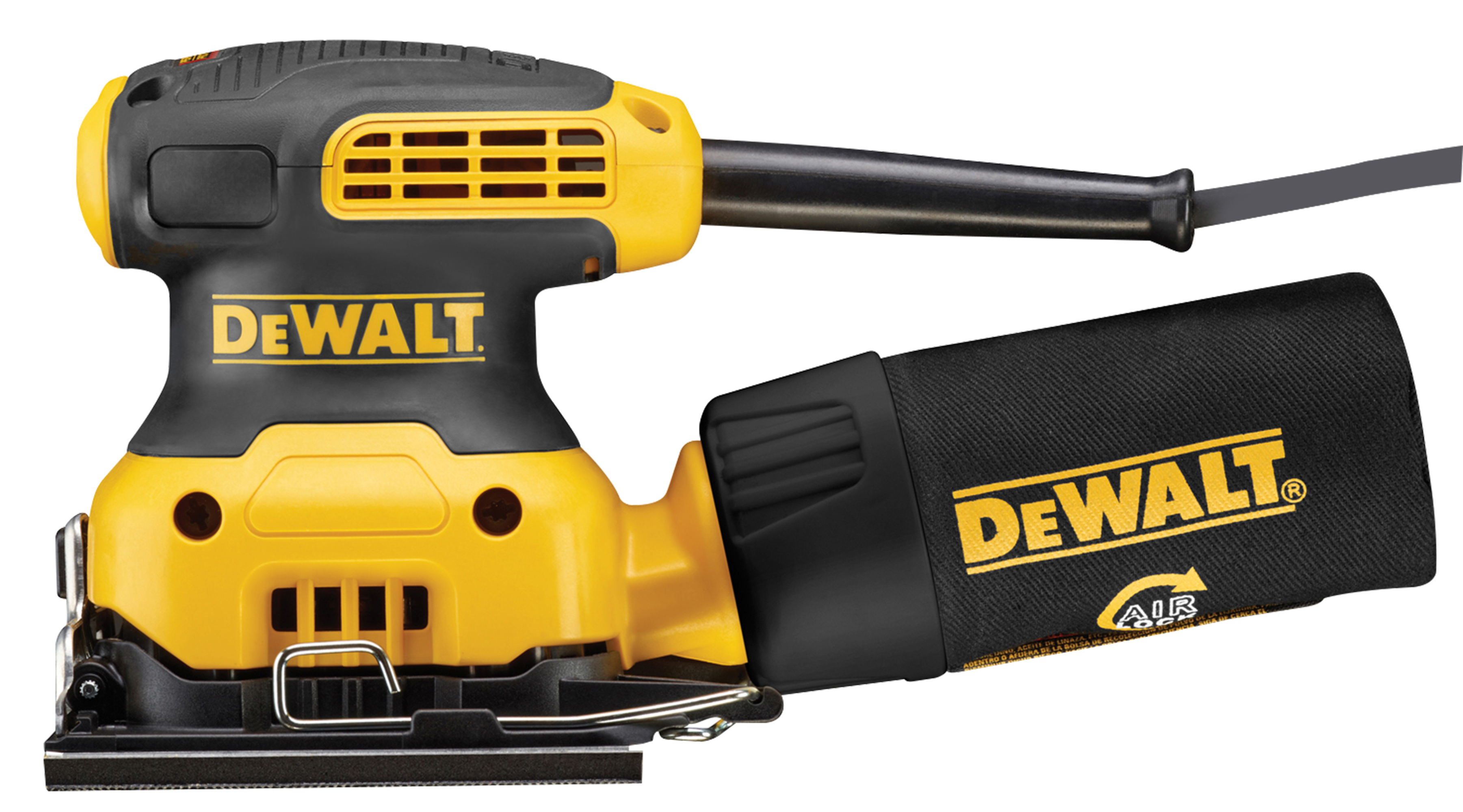 Lijadora orbital dewalt e6411z-it 230w 1/4 hoja