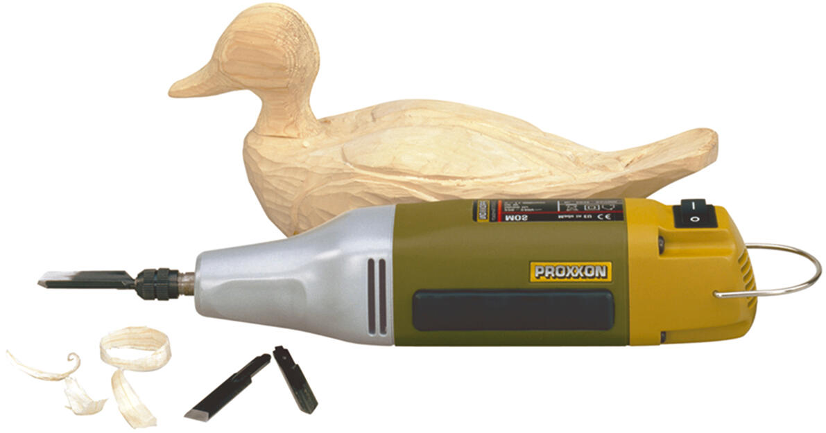 Mini herramienta eléctrica con cable proxxon proxxon de 50 w