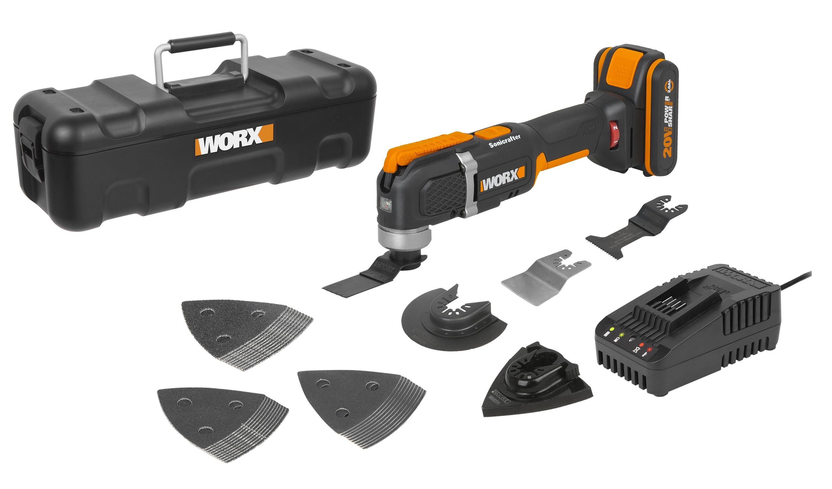 Multiherramienta a batería WORX WX696 - 4