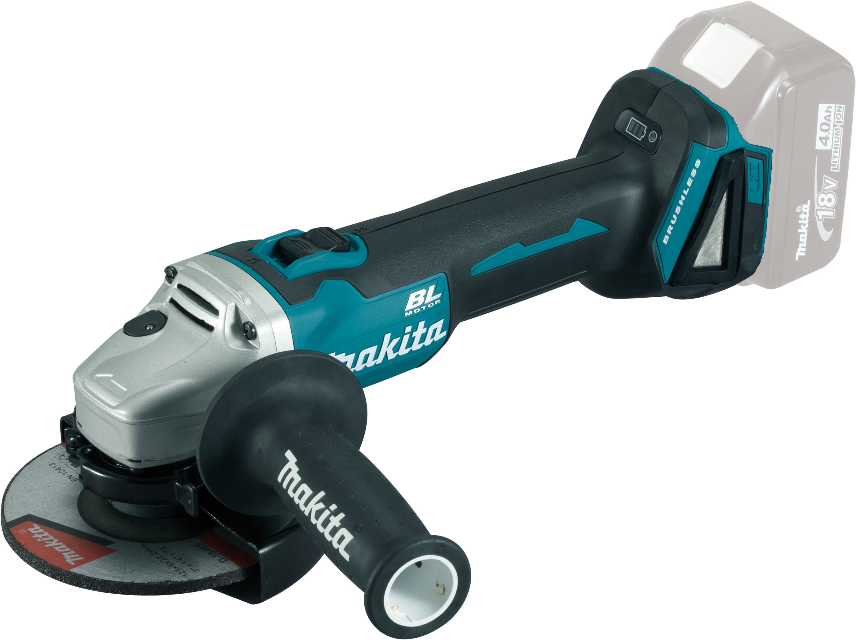 Rebarbadora makita dga504z 18v 125mm - 3