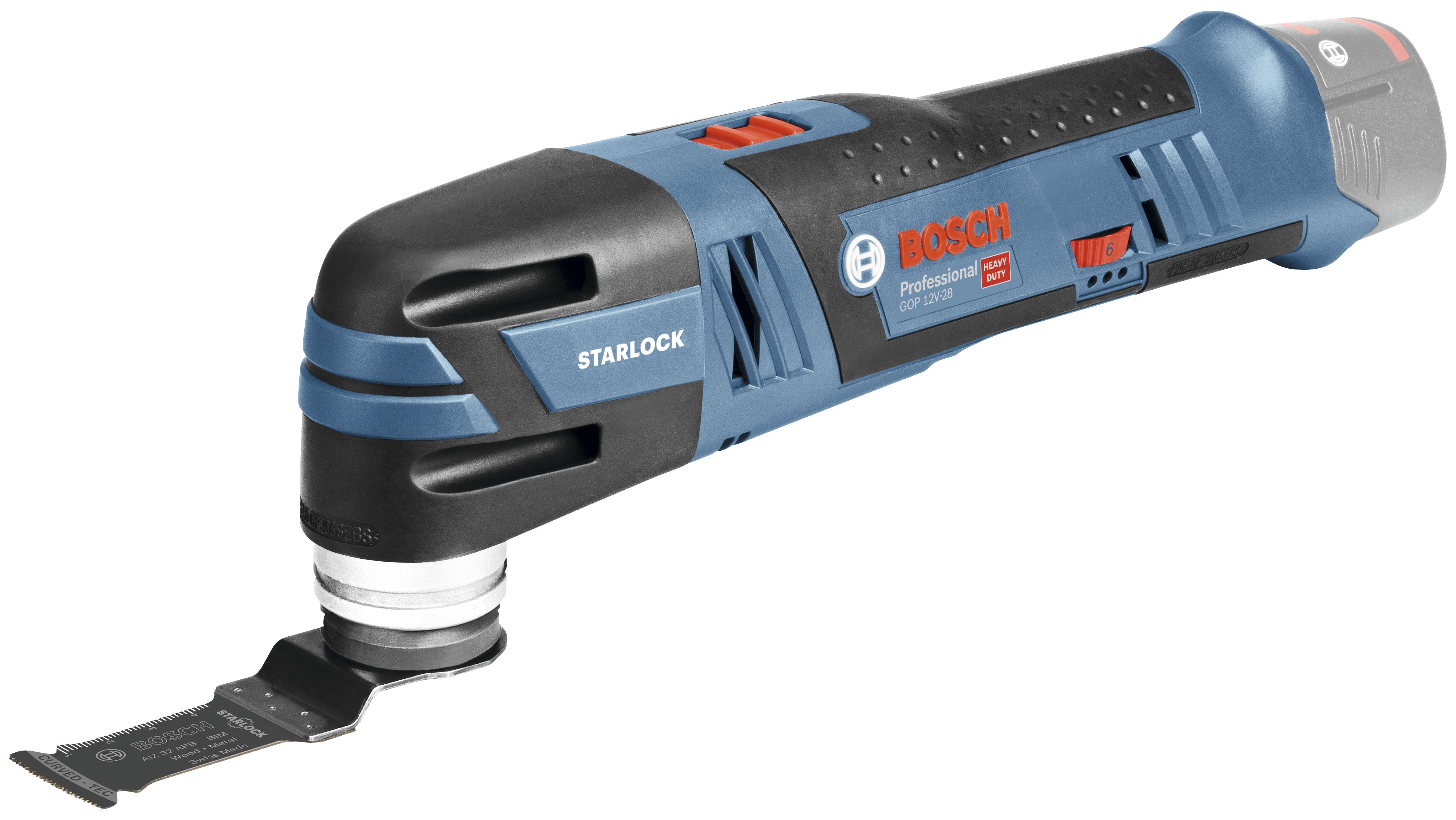 BOSCH BLUE Multiherramienta a batería GOP 12V-28 12 V - 4