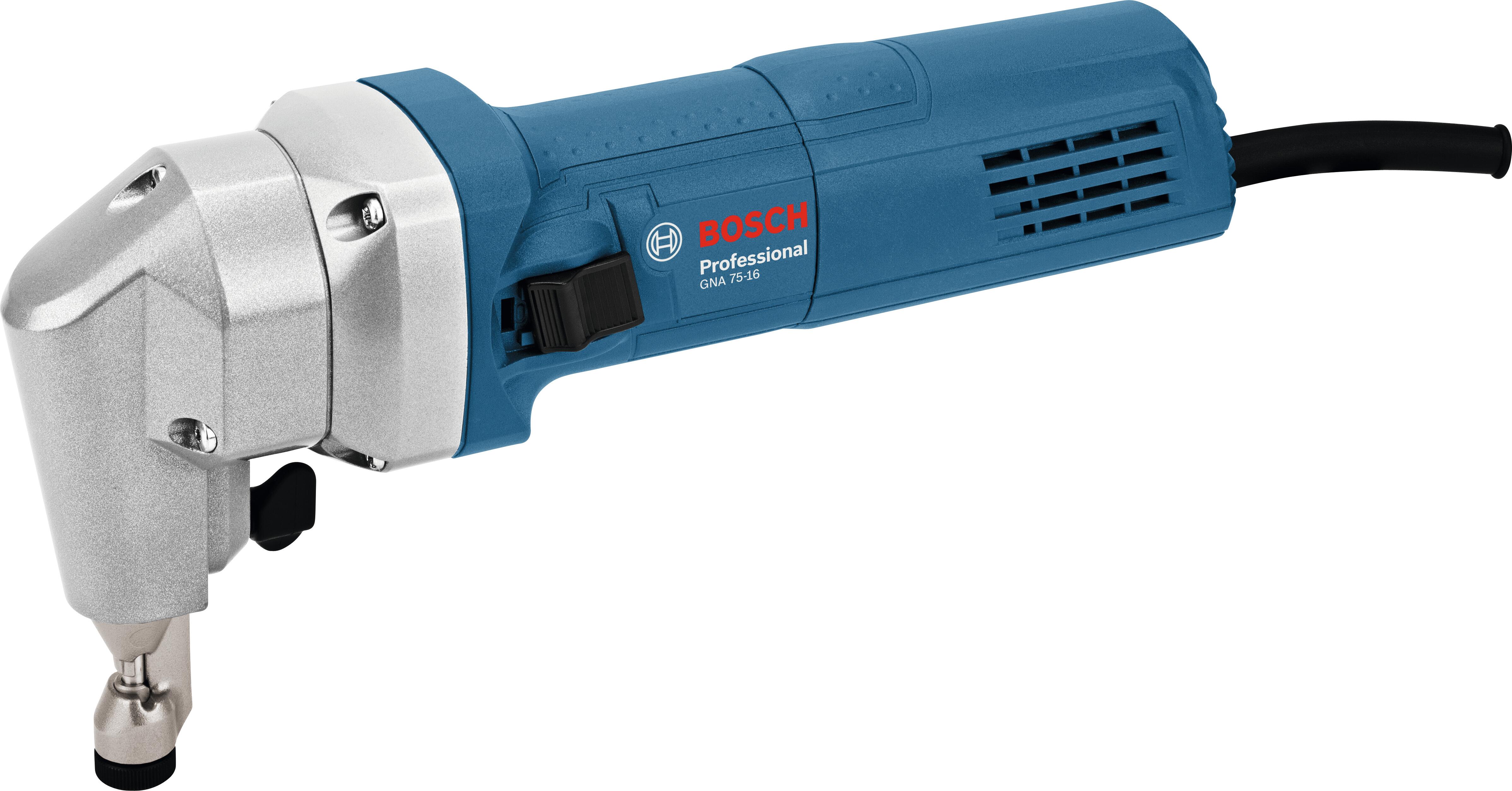 Punzonadora bosch professional gna 75-16 acero hasta 400 n/mm² con 1,6 mm