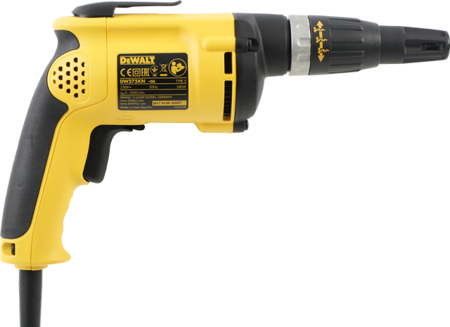 Atornillador placa yeso DEWALT 275kn 540w 5.300 rpm
