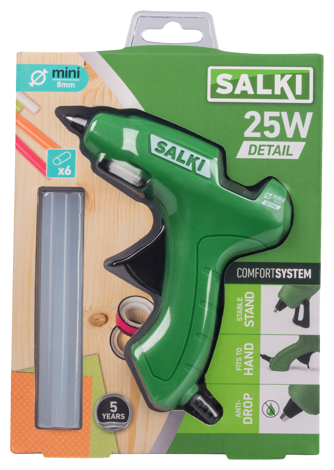 Pistola termo encoladora SALKI de 25 w - 4