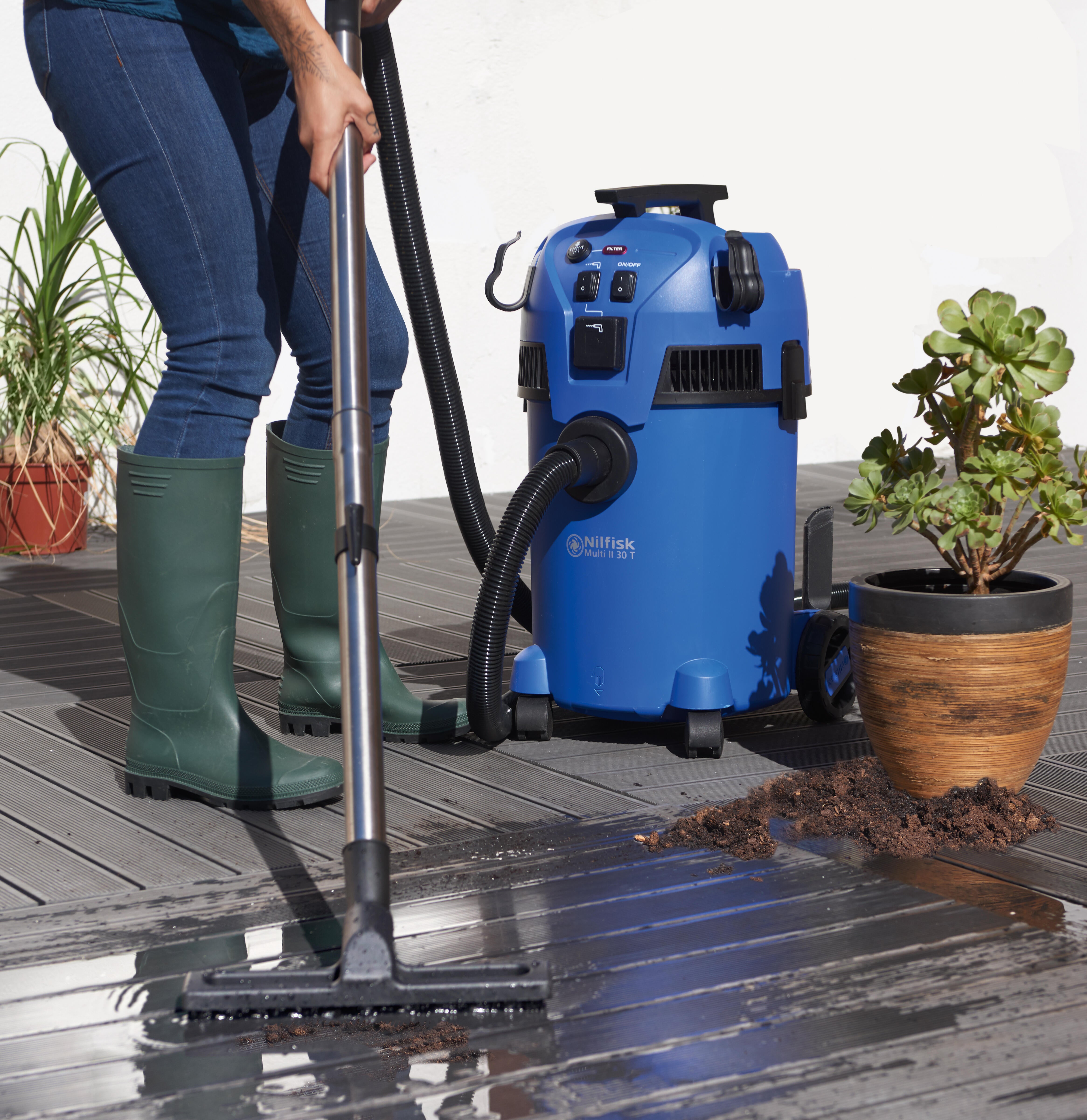 Aspirador de água e pó 1400 W 30L Nilfisk Multi II - 4