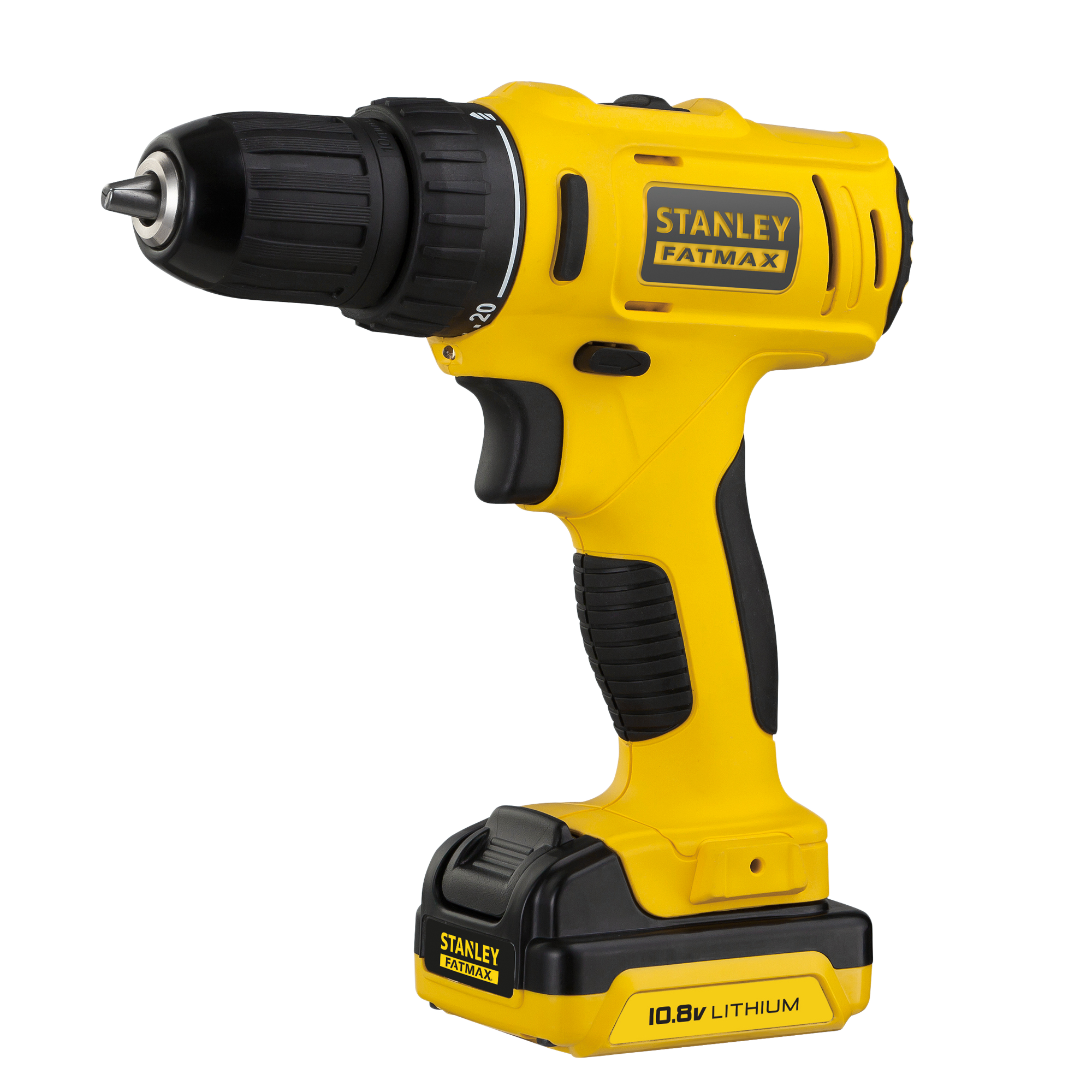 Taladro atornillador a batería stanley fatmax fmc011s2 10.8v 2 baterías de 1.5ah