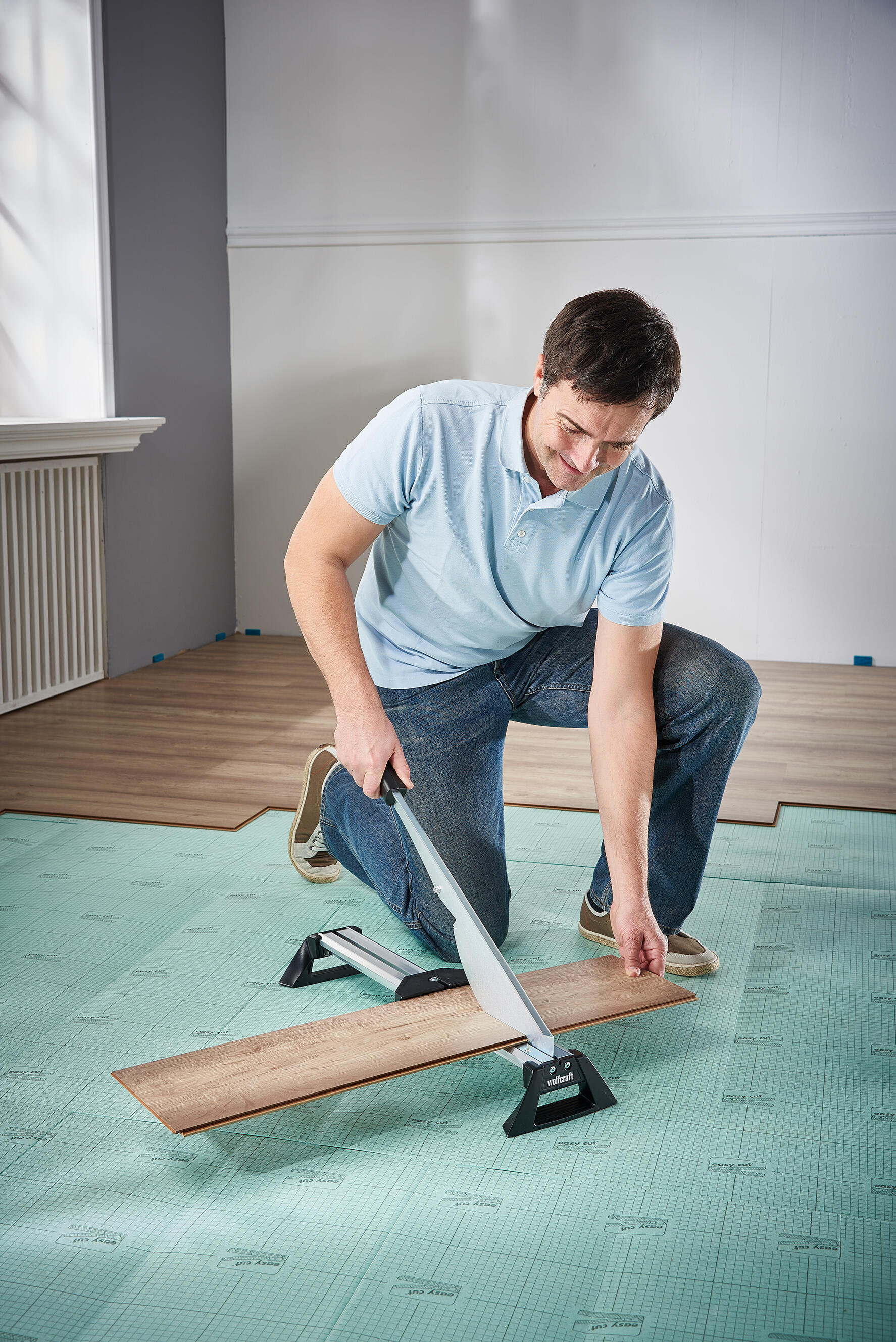 Guilhotina corte lâminado wolfcraft lc600 - 8