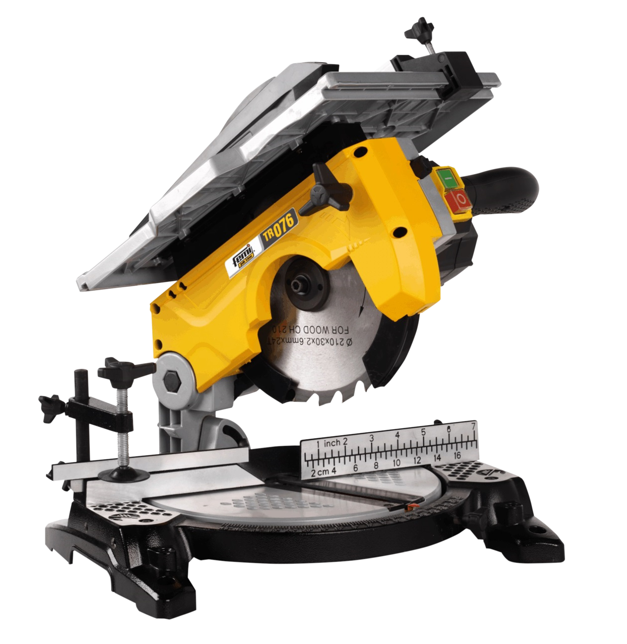 Ingletadora femi tr076 de 1200 w y disco 210 mm