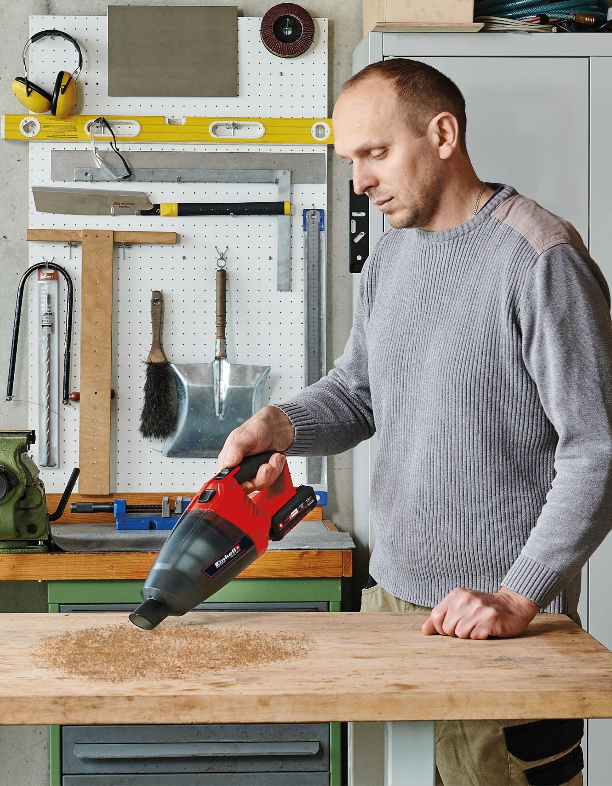Mini aspirador 18V 0,5L Einhell TE-CV 18 LI-SOLO - 10