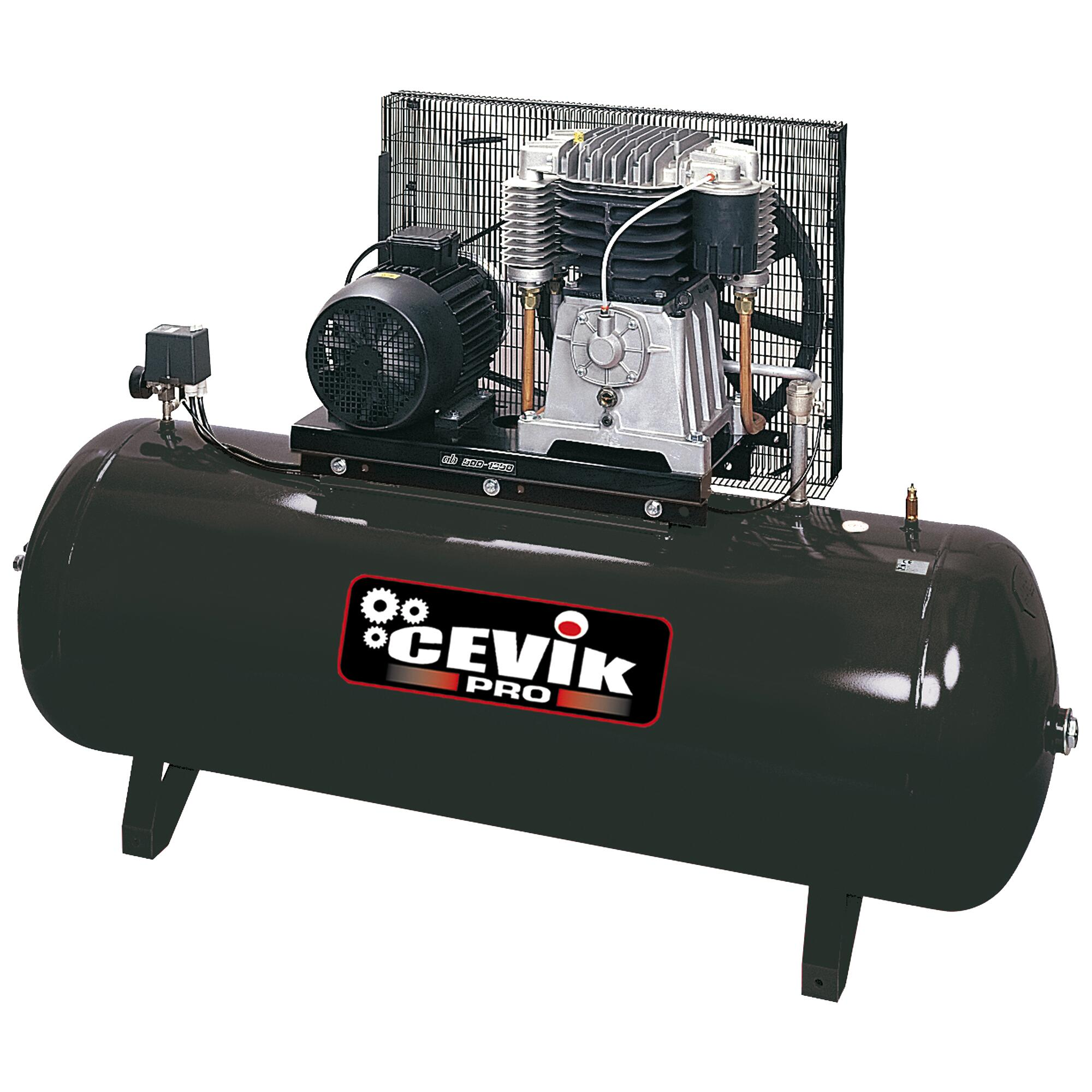 Compresor correas cevik pro ca-ab500/7,5t de 7.5 cv y 500l de depósito