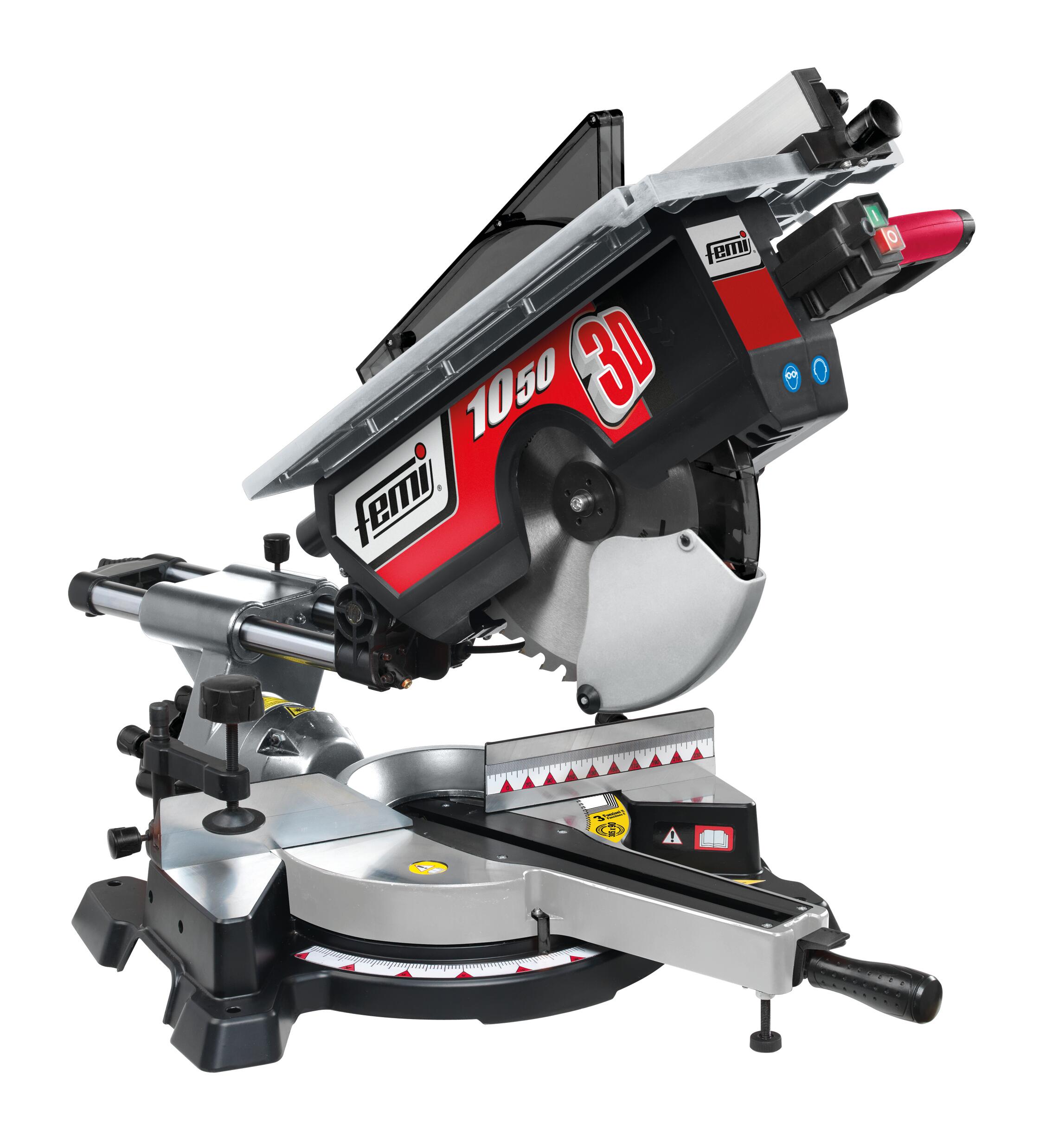 Ingletadora femi 1050 de 1800 w y disco 305 mm