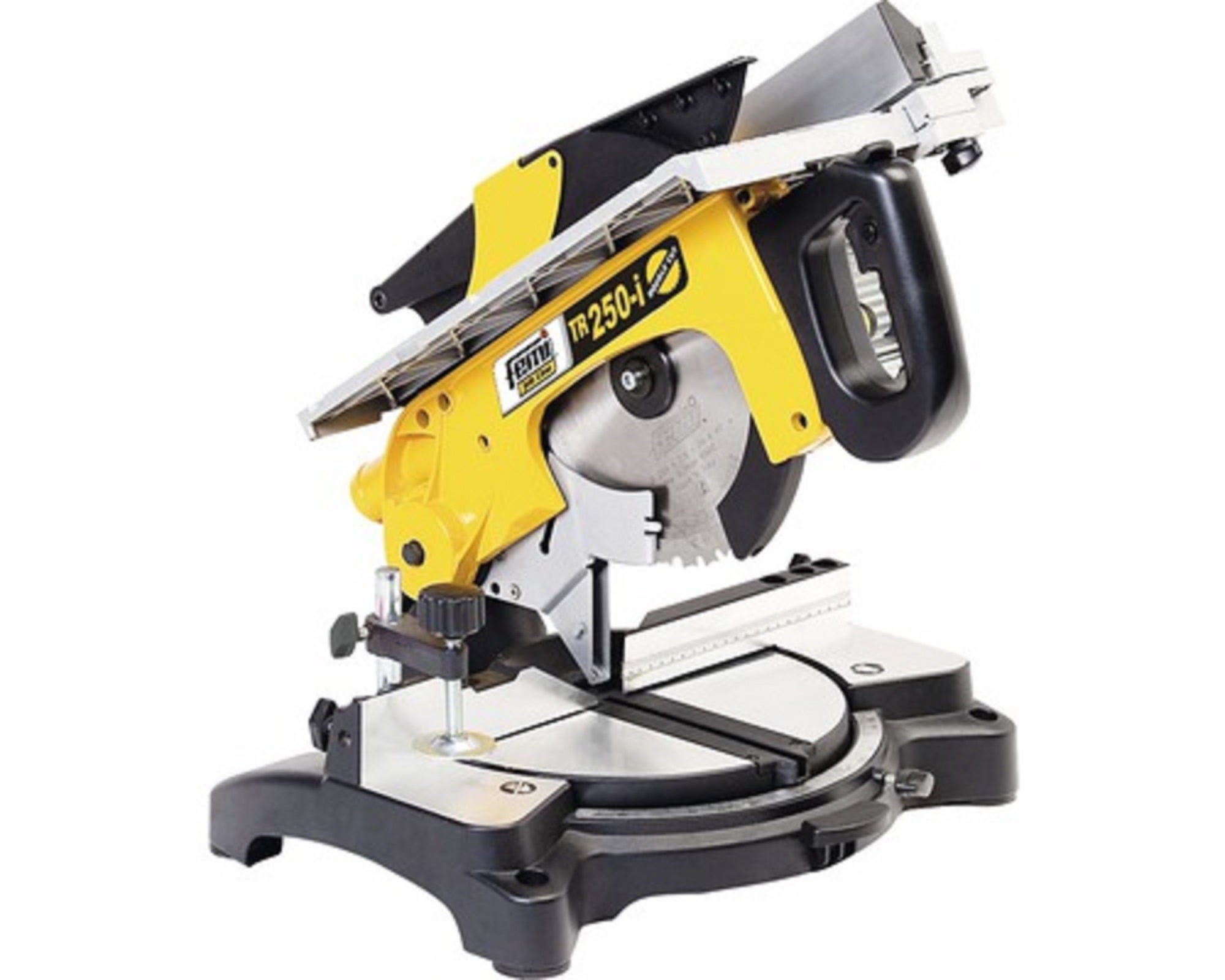 Ingletadora femi madera/alum mesa superior y disco de 250 mm
