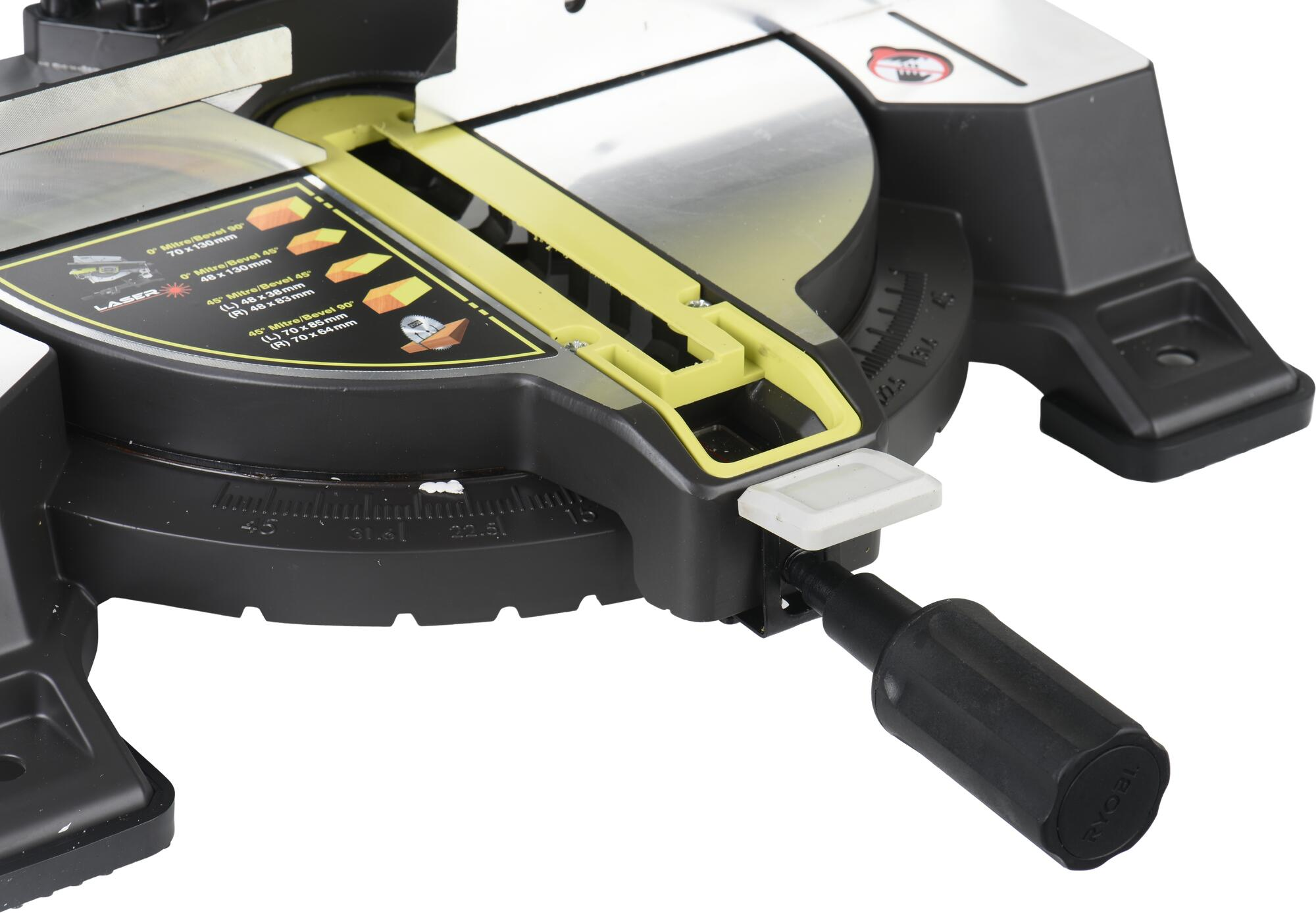 Serra de esquadria 1800 w 254 mm Ryobi RTMS1800-G - 14