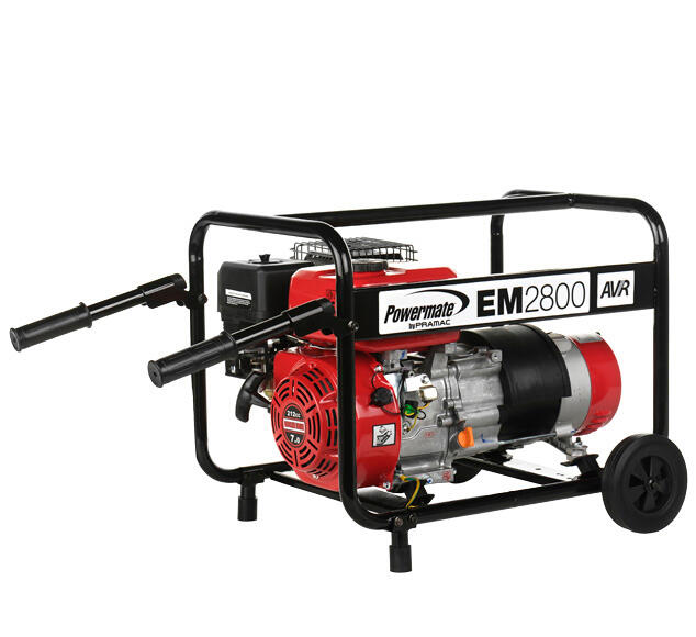Gerador a gasolina arranque manual 2800W/2500 W Pramac Powermate EM2800 - 3