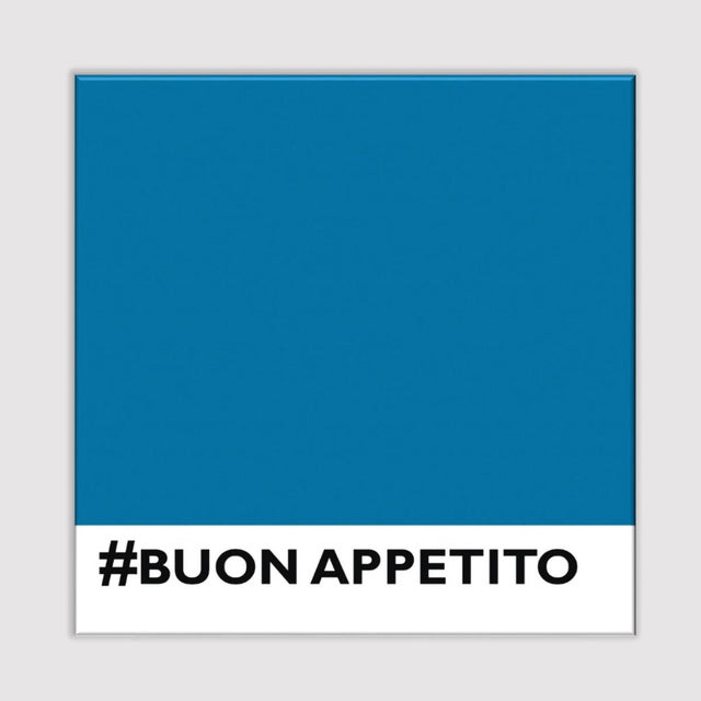 Lavagna Blue multicolore 28x28 cm