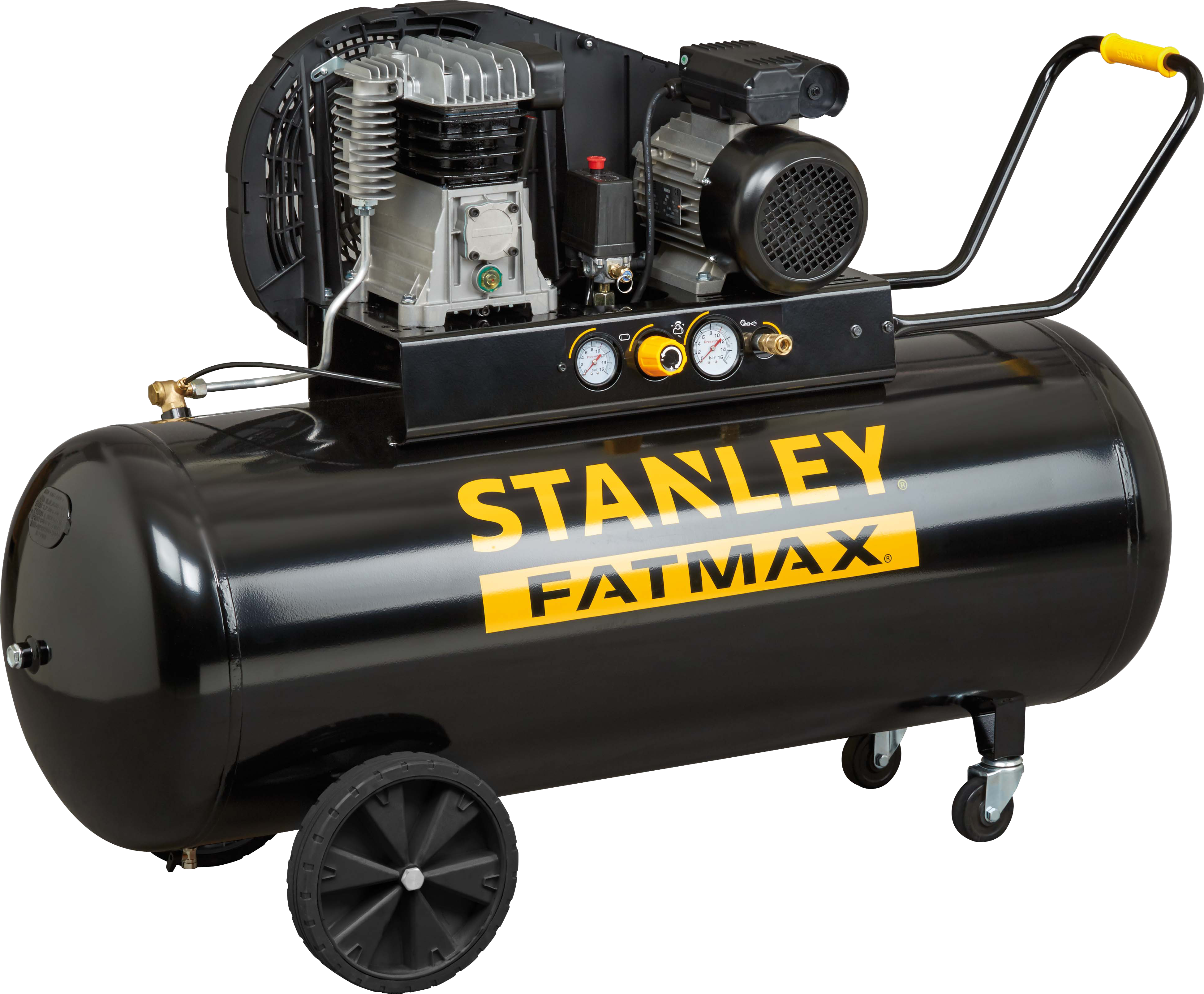 Compressore a cinghia STANLEY B 350/10/200 200 l, 3 hp, 10 bar - 4
